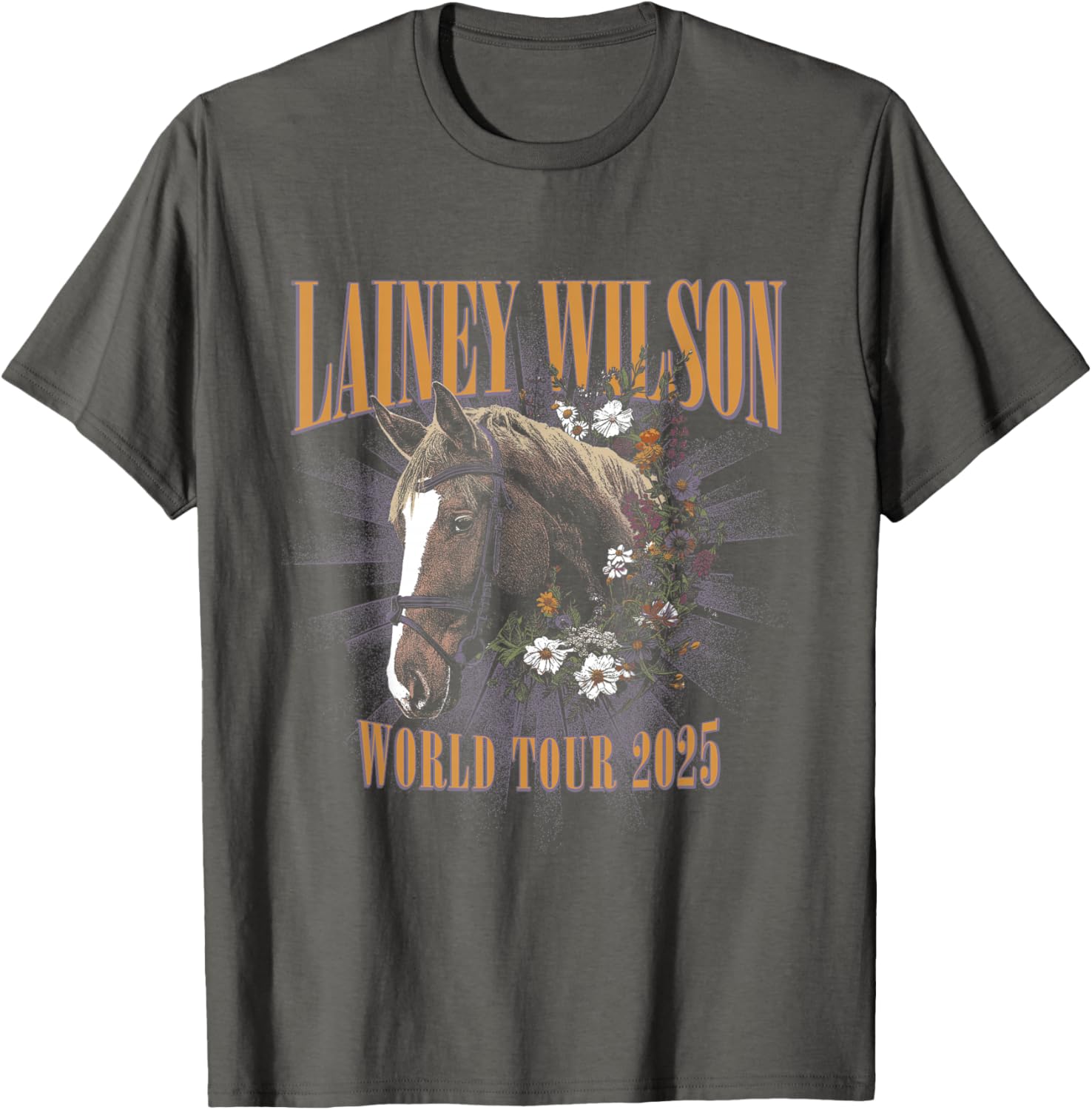 Lainey Wilson 2025 Tour T-Shirt for Fans of Country Music and Style - 3