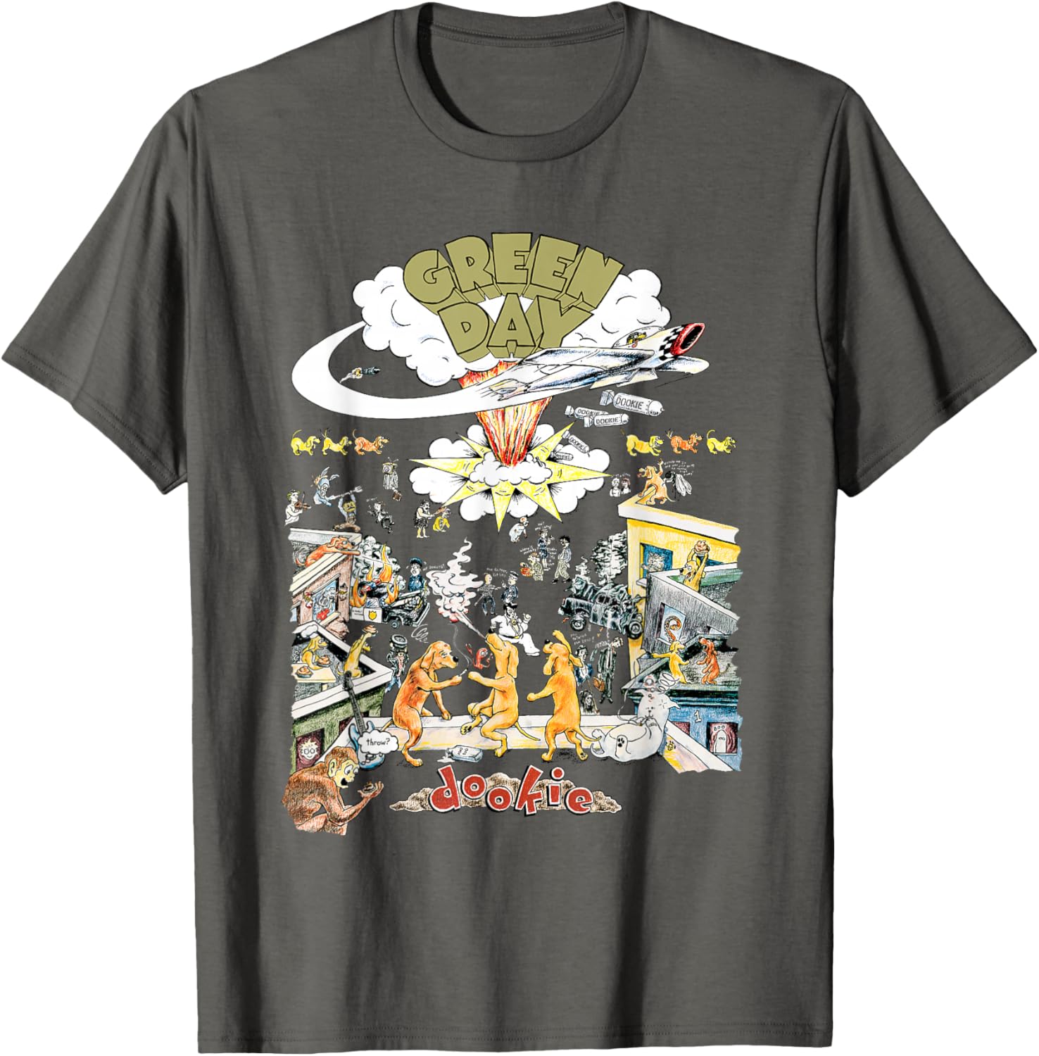 Green Day Dookie Scene T-Shirt for Fans | Stylish Music Apparel - 3