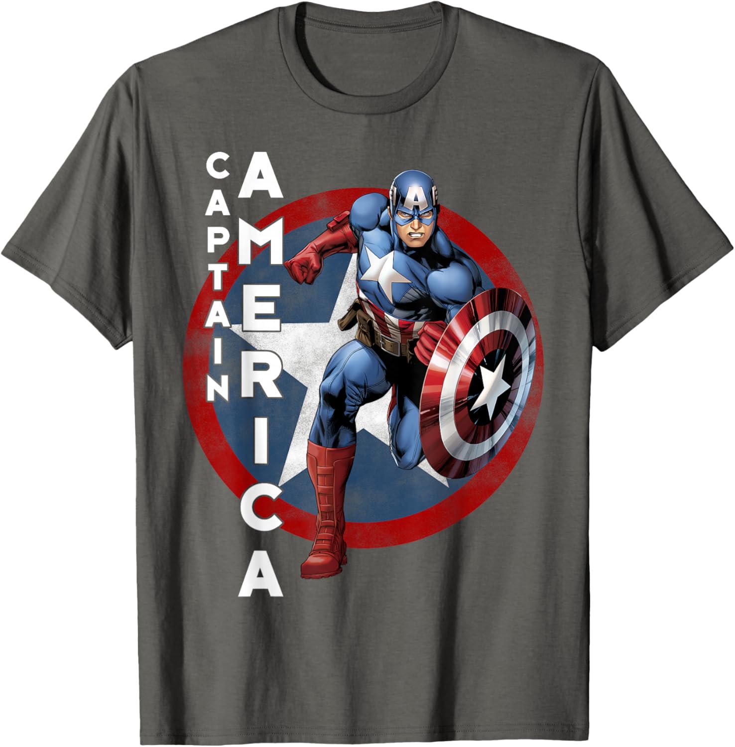 Vintage Captain America T-Shirt Marvel Avengers Icon for Fans and Collectors - 10