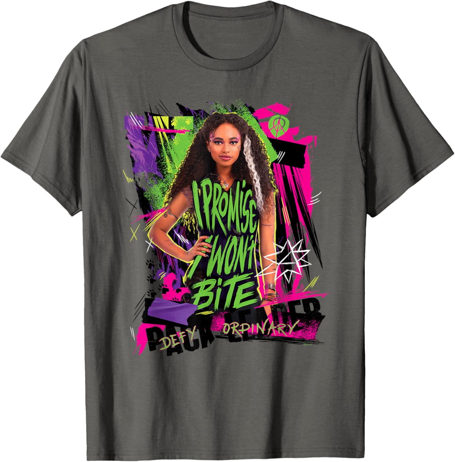 Disney Channel Zombies 3 Willa I Promise I Won’t Bite T-Shirt for Kids - 2