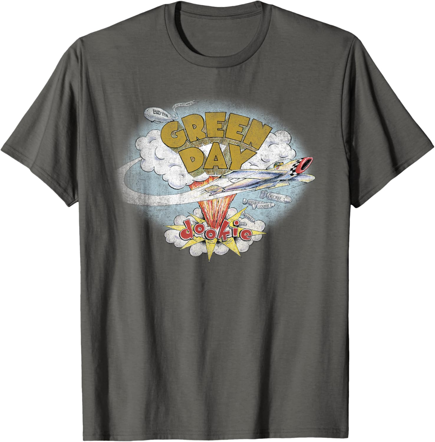 Green Day Fresh Dookie T-Shirt for Music Lovers - Stylish Casual Wear - 5