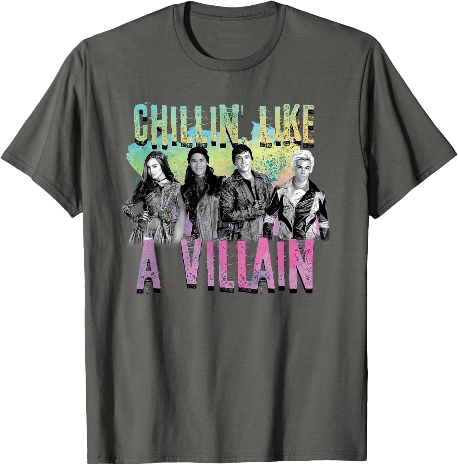 Disney Descendants Chillin Like A Villain T-Shirt for Kids and Adults - 6
