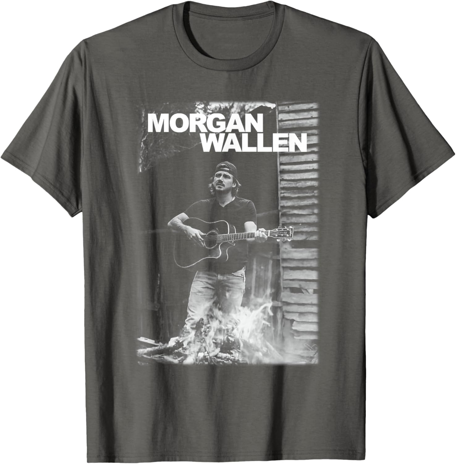 Morgan Wallen Guitar Photo T-Shirt for Fans - Stylish and Unique Apparel - 7