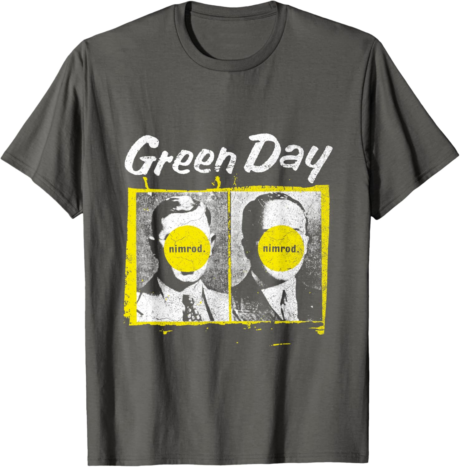 Green Day Nimrod T-Shirt for Fans of Rock Music and Classic Style - 1