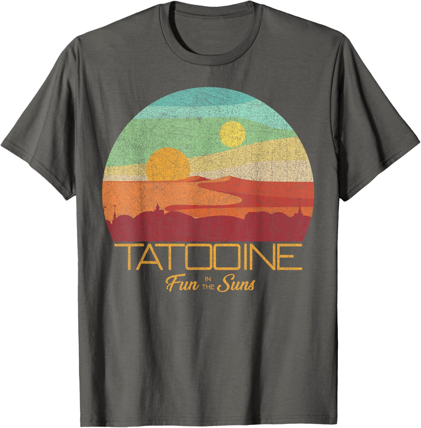 Star Wars Tatooine Vintage Disney T-Shirt for Fun in the Sun - 7