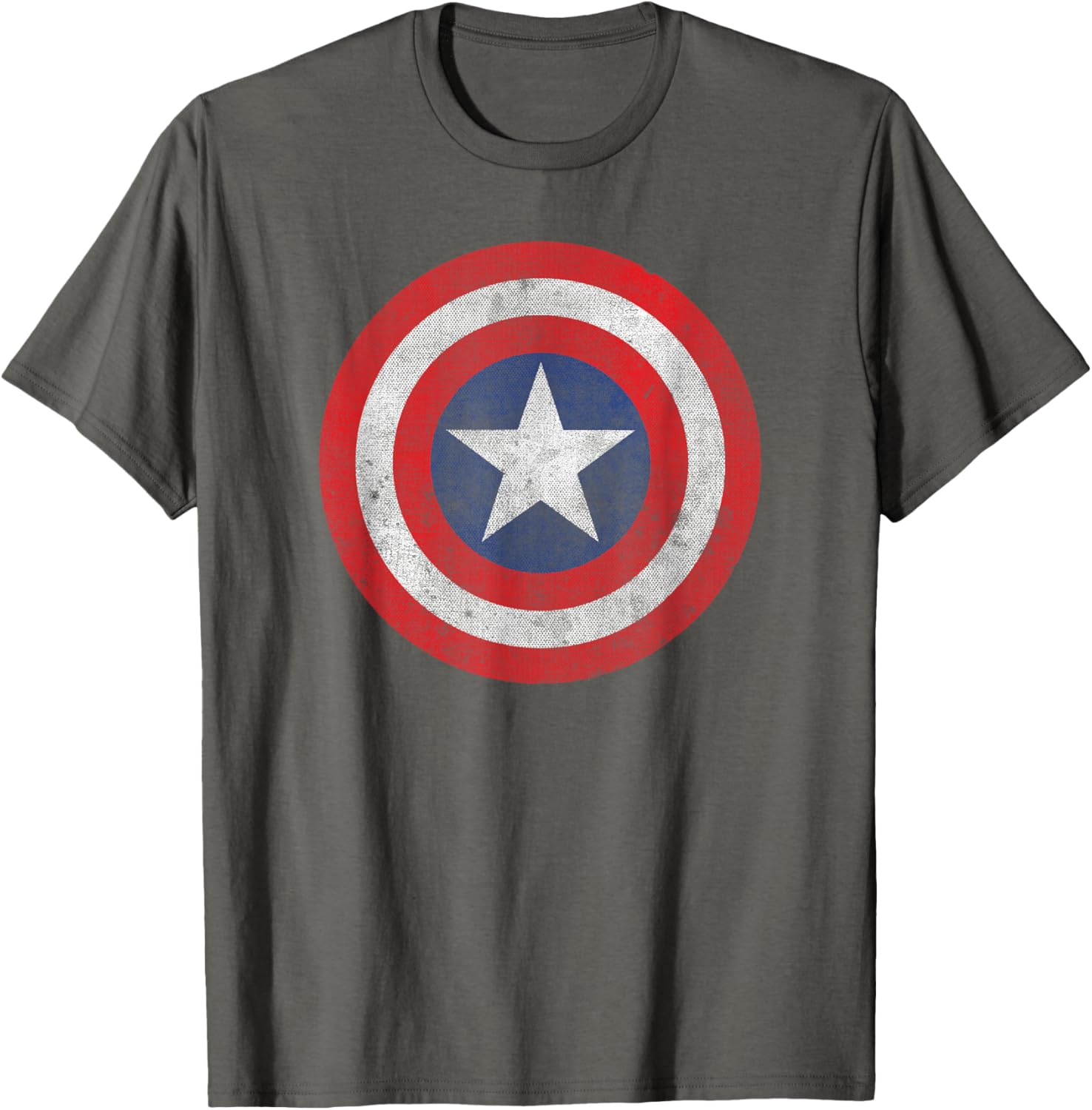 Retro Captain America Shield Costume T-Shirt for Marvel Fans - 3