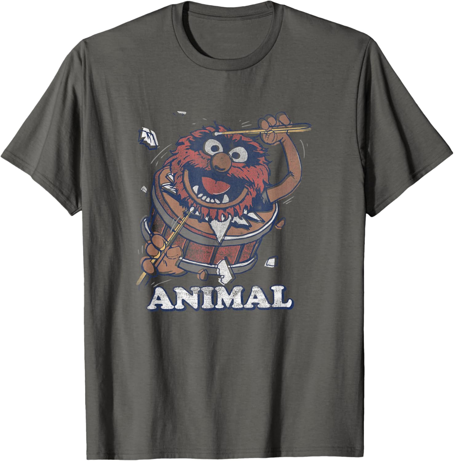Vintage Disney Muppets Animal Drummer T-Shirt for Fans and Collectors - 6