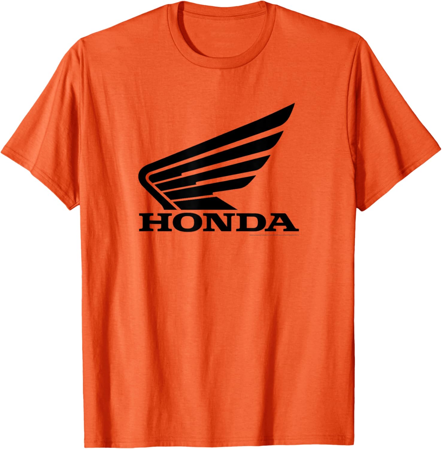Honda Powersports Vintage Black Logo T-Shirt for Stylish Riders - 1