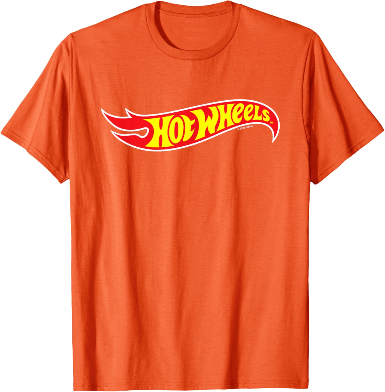 Hot Wheels Logo T-Shirt for Boys Unisex Classic Fit Short Sleeve Black - 8