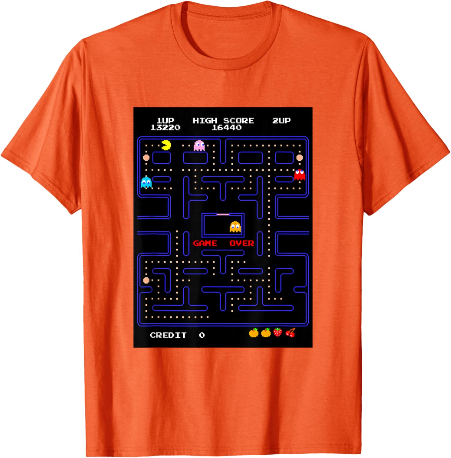 PAC-MAN T-Shirt for Gamers - Retro Arcade Style Fashion Top - 8