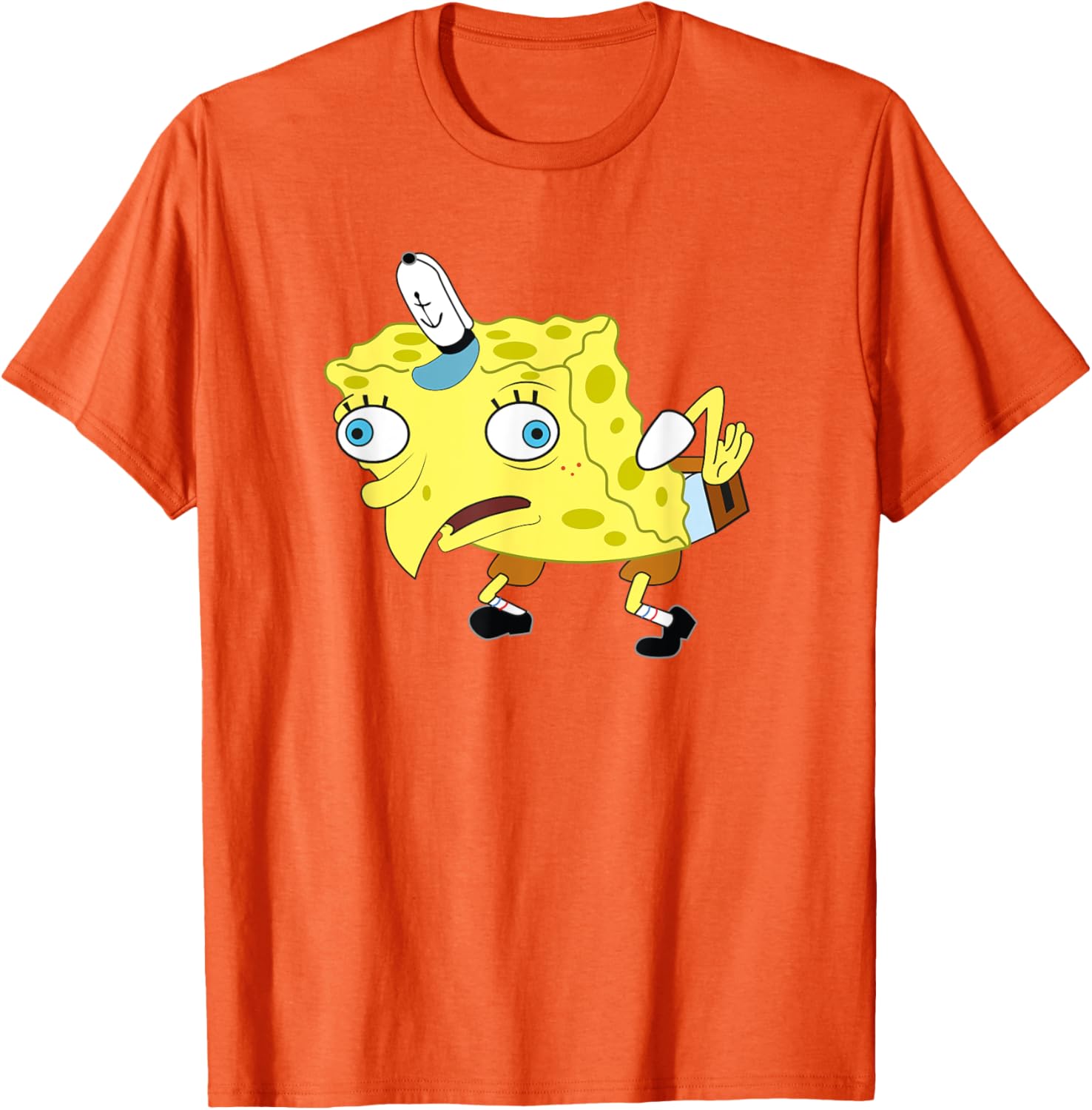 Mademark SpongeBob SquarePants Are You Mocking Me T-Shirt for Fans - 13