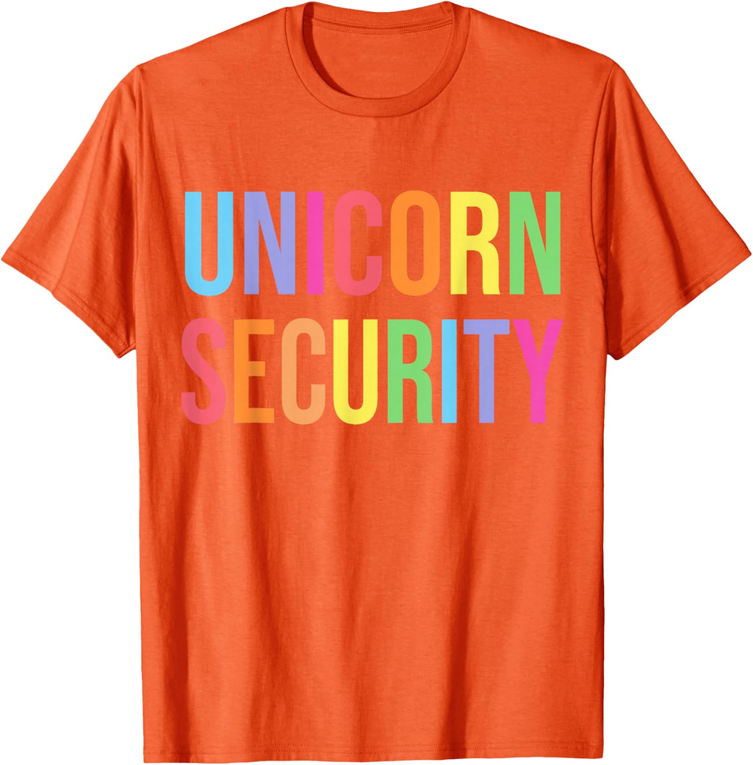 Halloween Family Costume Unicorn Security T-Shirt for Mom, Dad, Daughter - 8