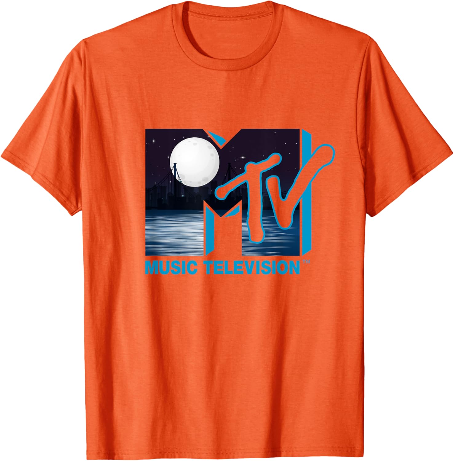 Mademark x MTV Full Moon City Logo T-Shirt - Stylish Graphic Tee - 16