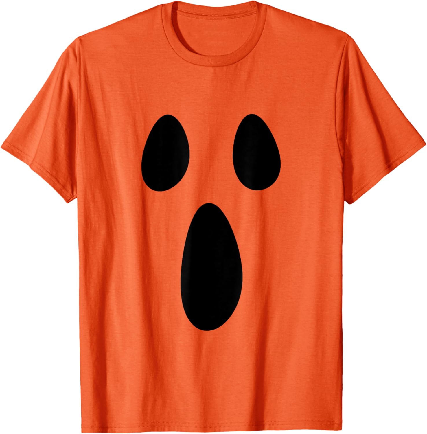 Ghost Silly Face Spooky Halloween Costume T-Shirt for Fun Celebrations - 9