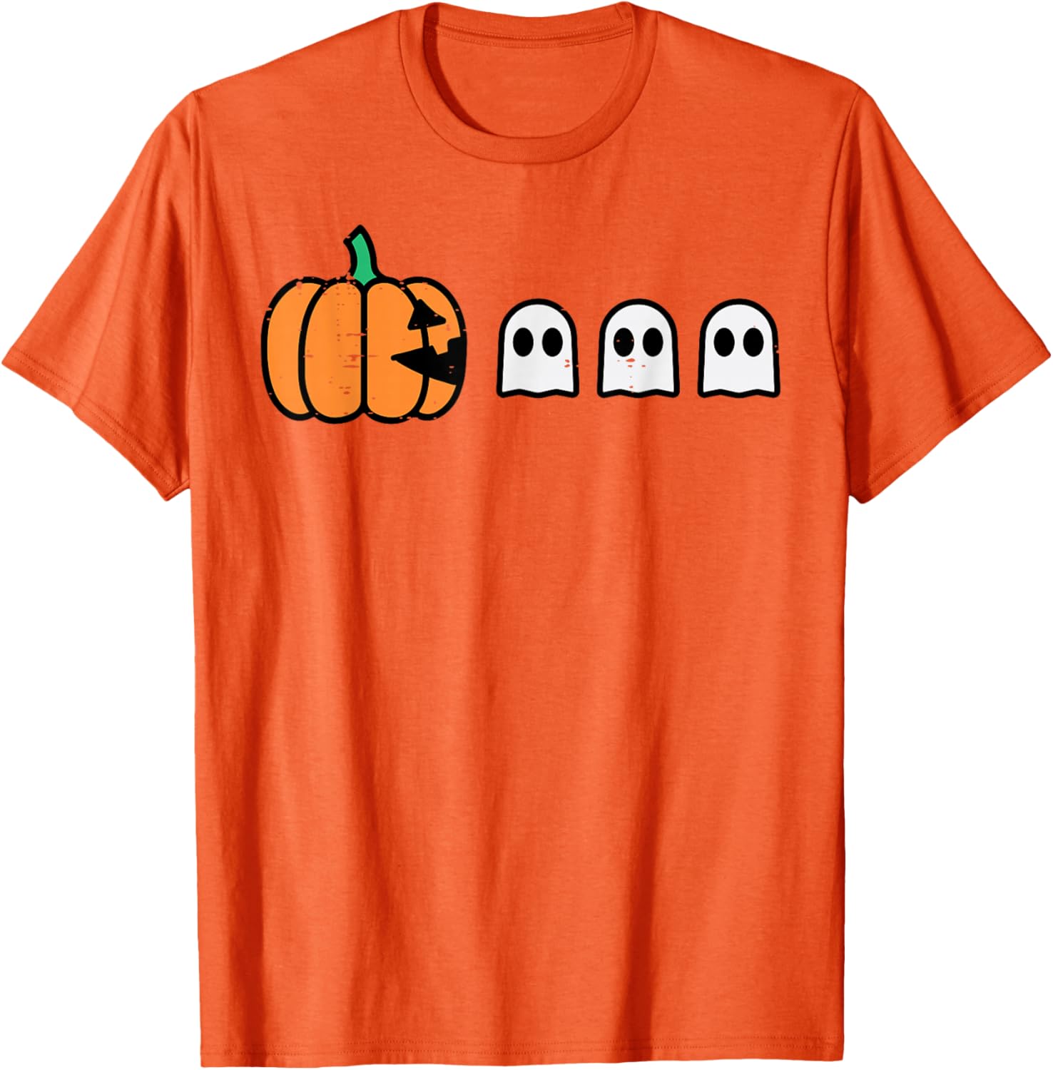 Halloween Gamer Pumpkin Ghost T-Shirt for Men Boys and Kids - 14
