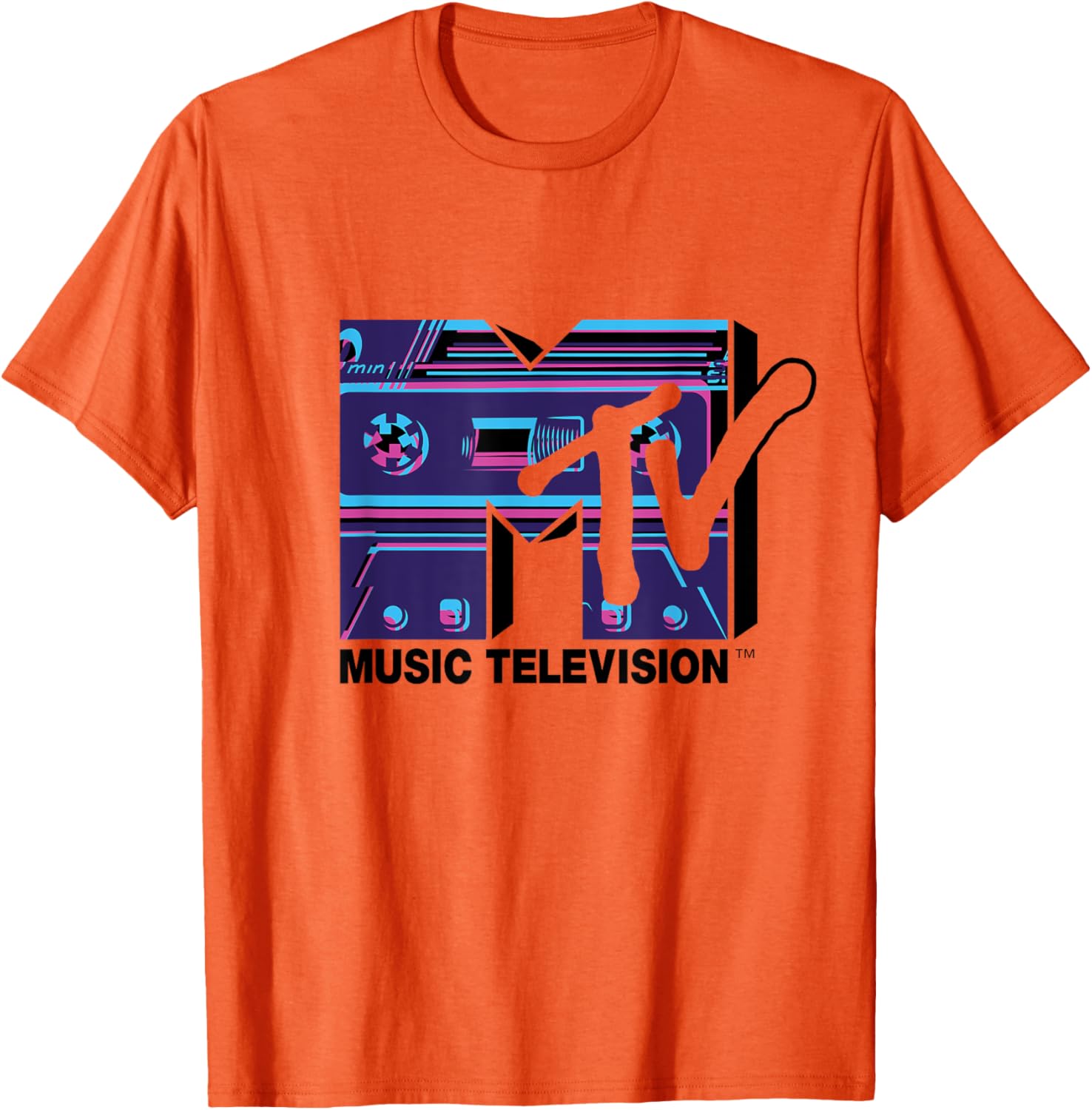 Mademark x MTV Funky Audio Tape Logo T-Shirt for Trendy Style - 9