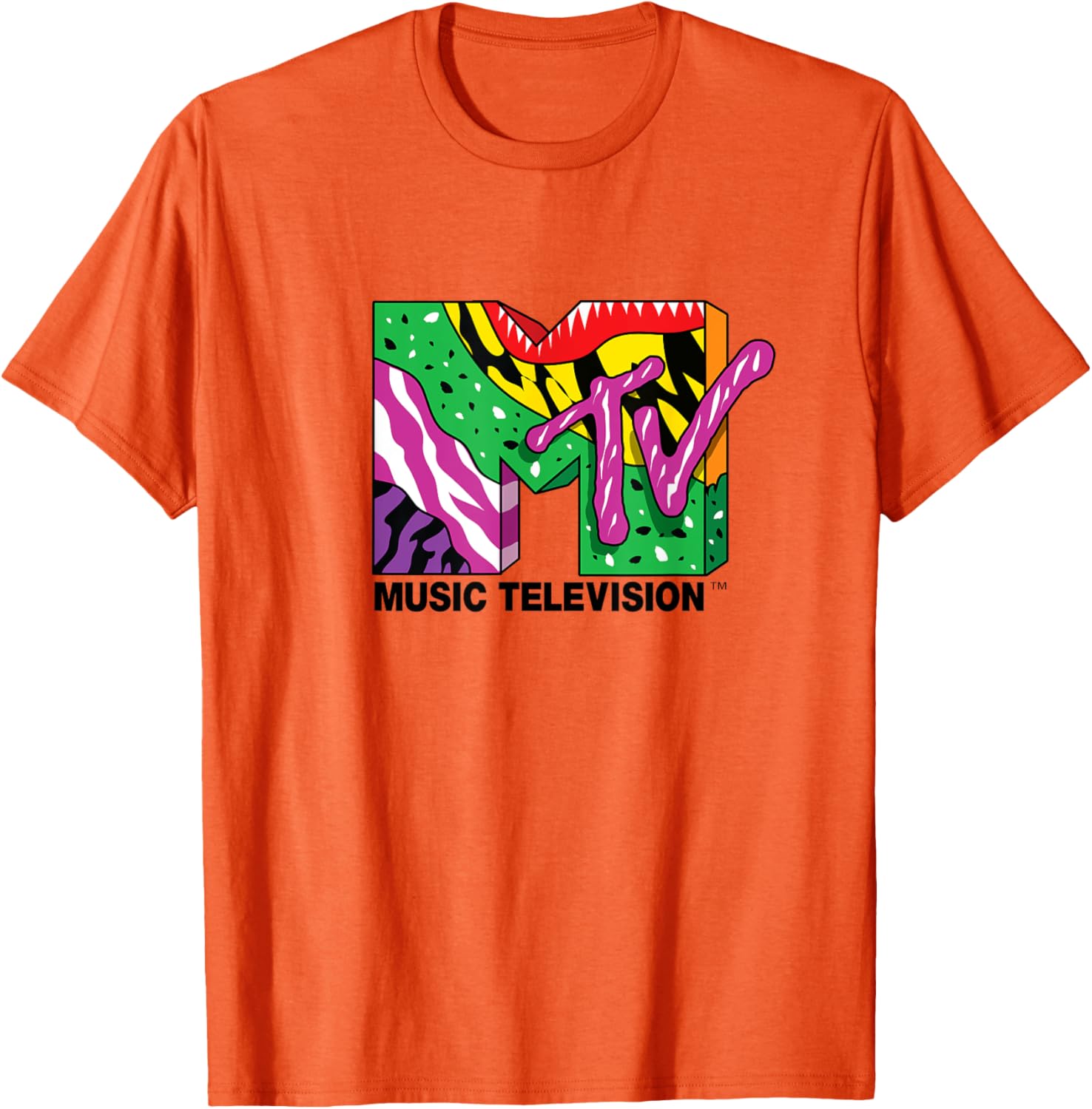 Mademark x MTV Colorful Creative Art T-Shirt Official Logo Design - 2