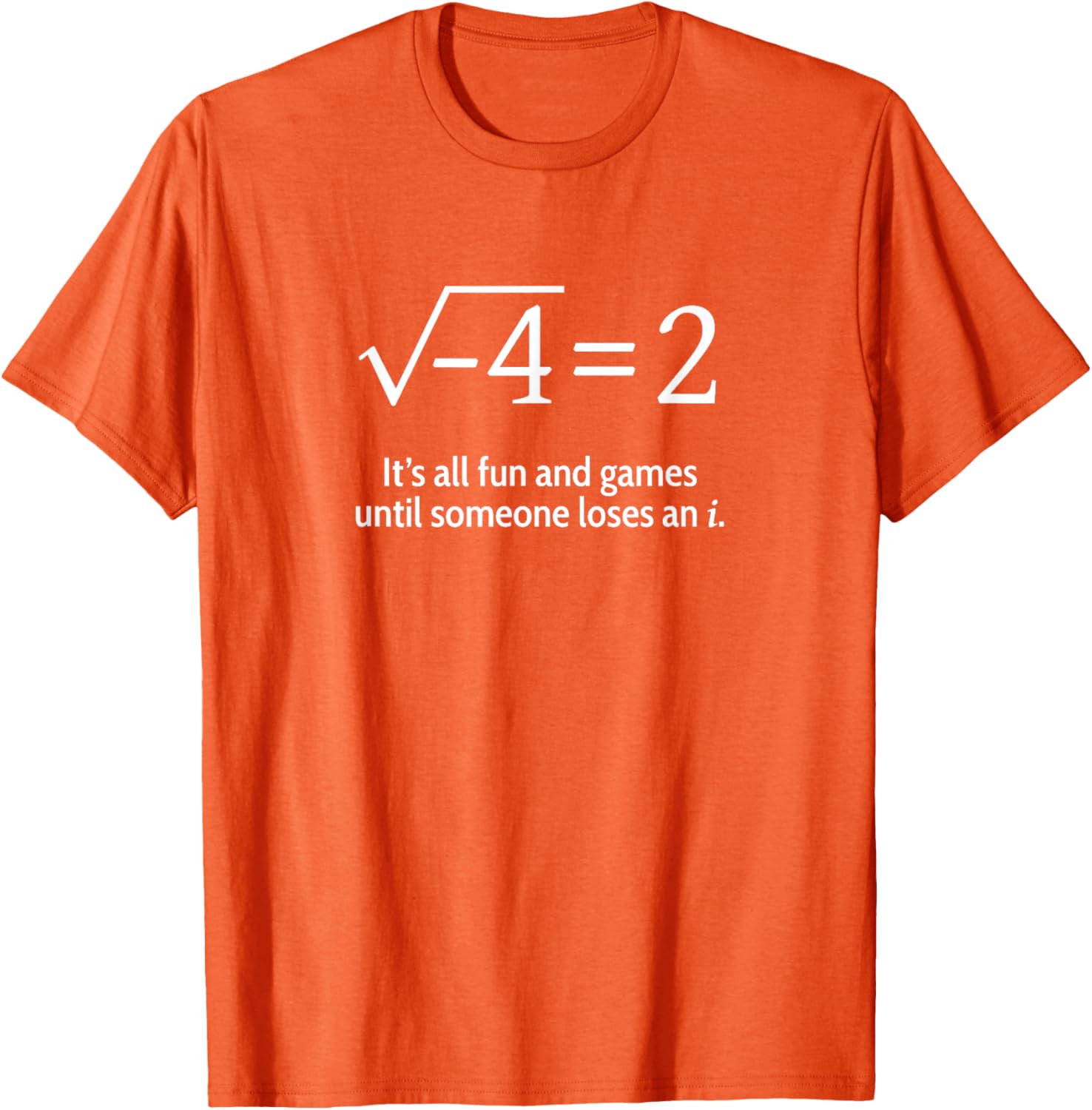 Funny Math T-Shirt Someone Loses An i Short Sleeve for Math Lovers - 19