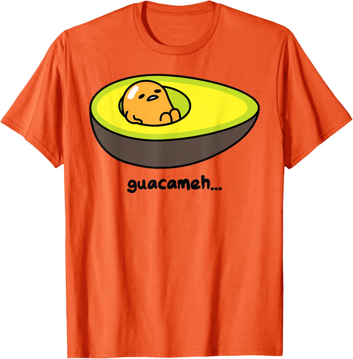 Gudetama Guacamole T-Shirt Cute Avocado Graphic Tee for Food Lovers - 3