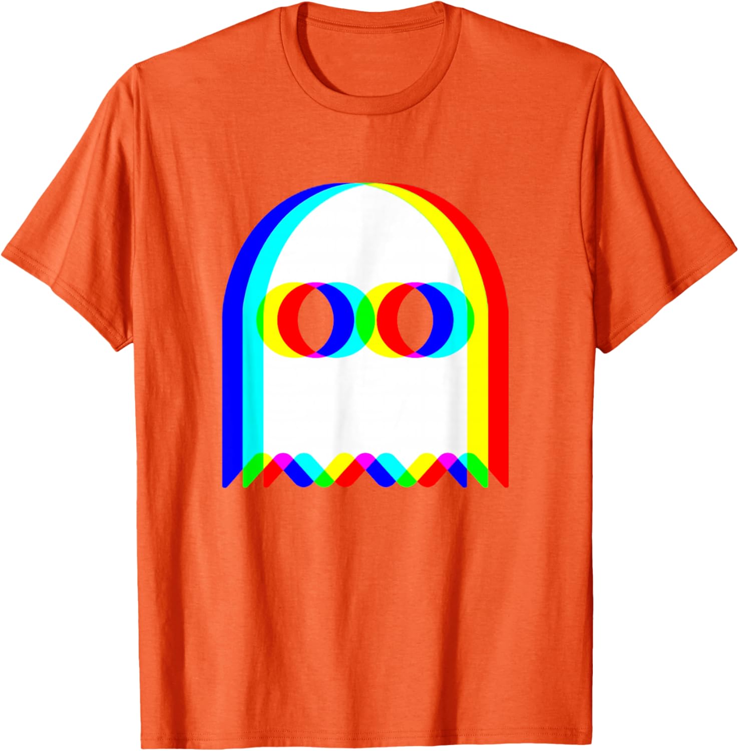 Funny Trippy Ghost Halloween T-Shirt for EDM Rave Party Fun - 17