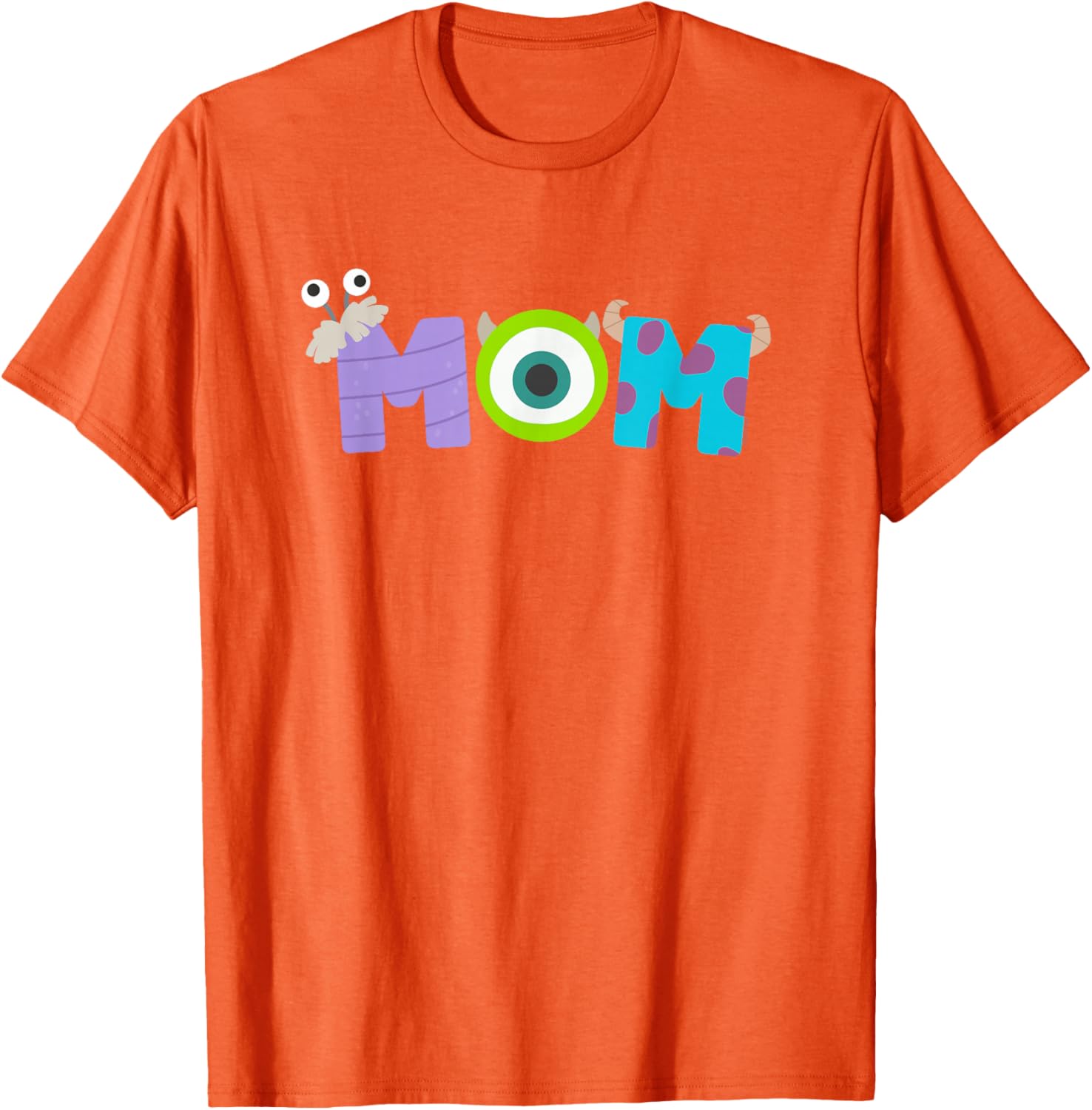 Monsters Inc Mom T-Shirt for Mother's Day Birthday Gift Clothing - 3