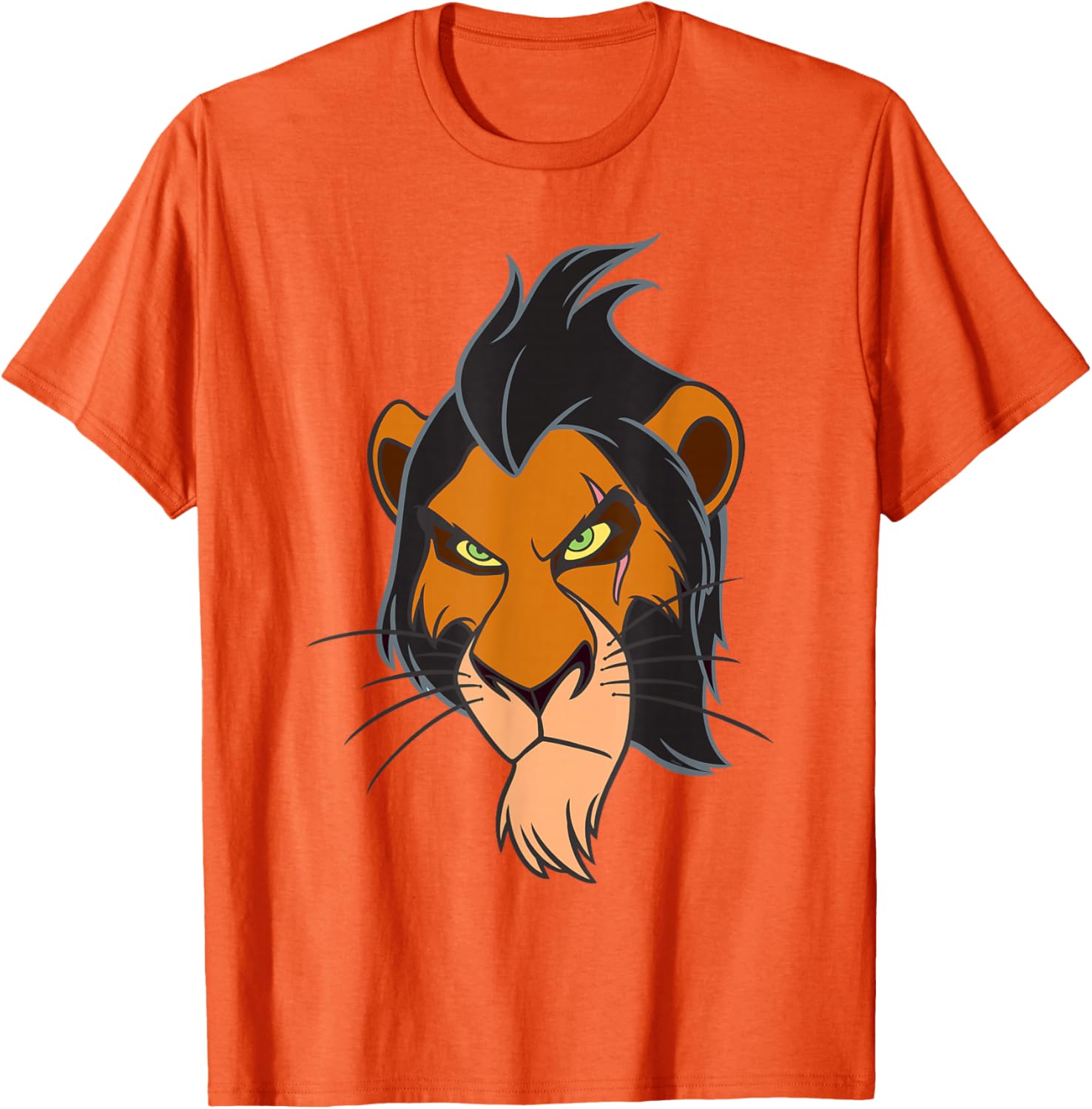 Disney Scar Big Face Costume T-Shirt for Lion King Fans - 16