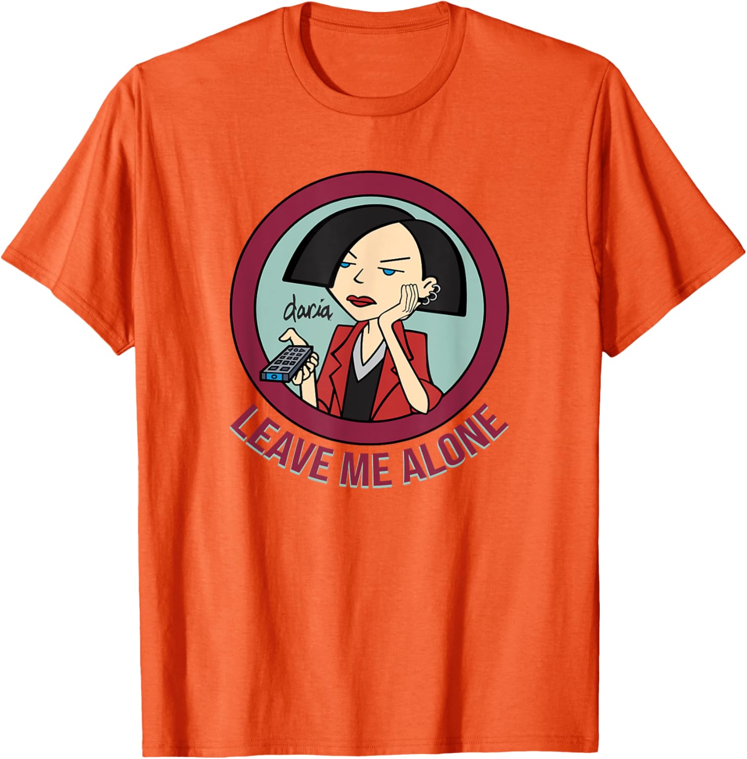 Mademark x Daria Leave Me Alone T-Shirt for Casual Cool Style - 1