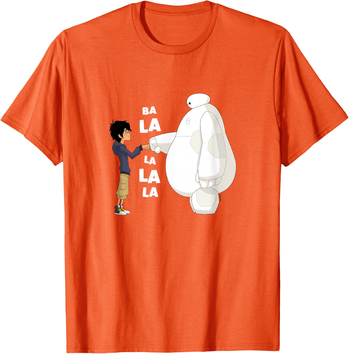 Big Hero 6 Fist Bump Tee Fun Graphic T-Shirt for Fans and Kids - 10