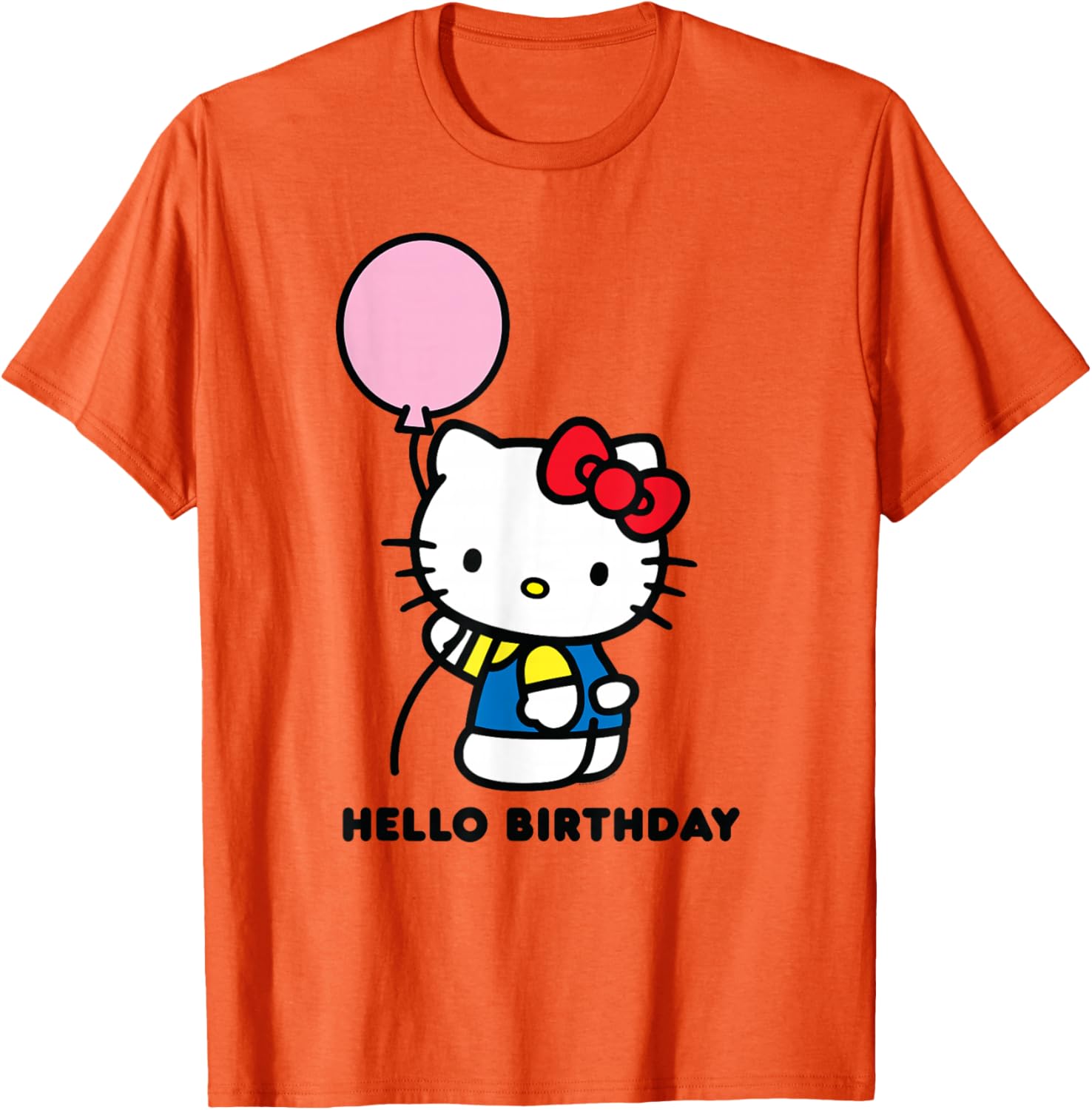 Adorable Hello Kitty Birthday T-Shirt Perfect for Celebrating Special Moments - 7