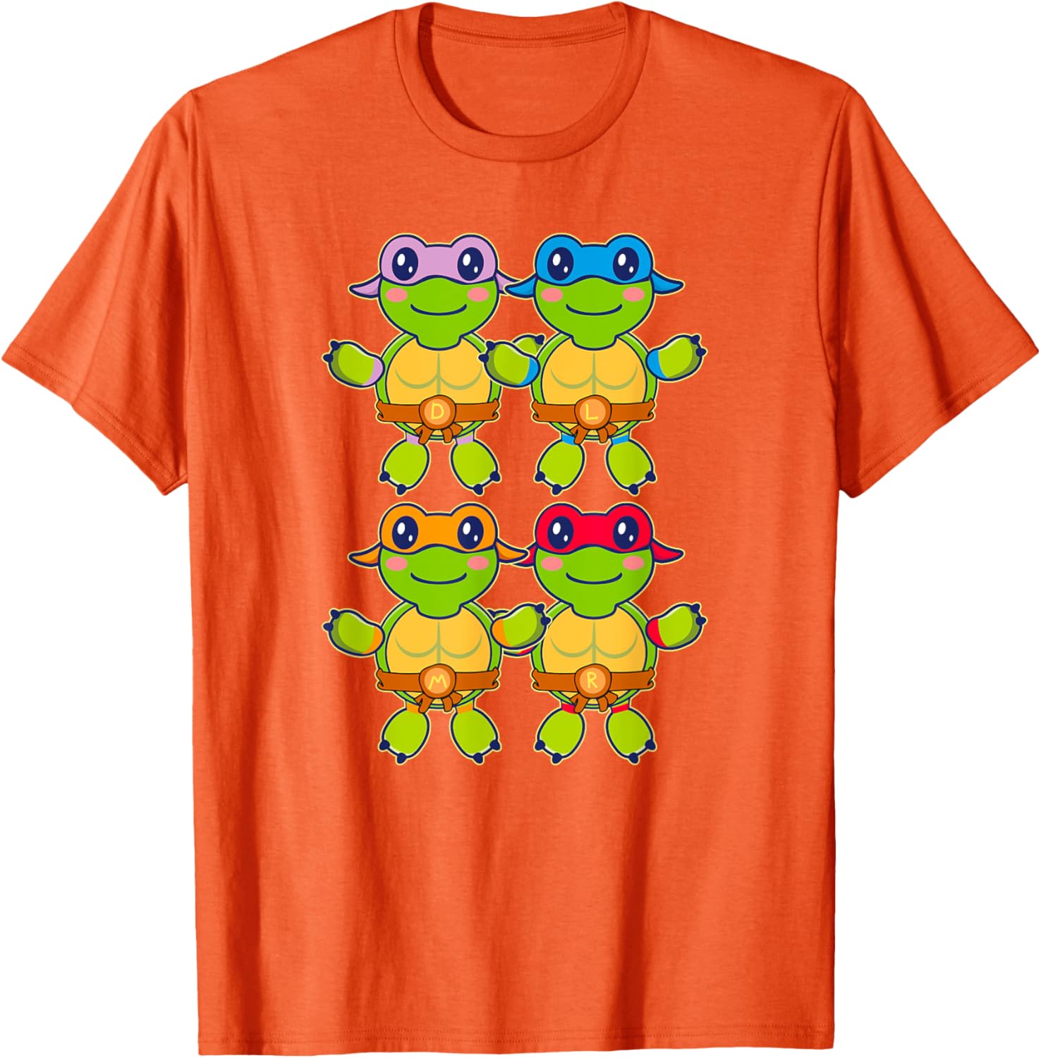 Cute TMNT Babies T-Shirt for Kids by Mademark - Stylish Fun Apparel - 15