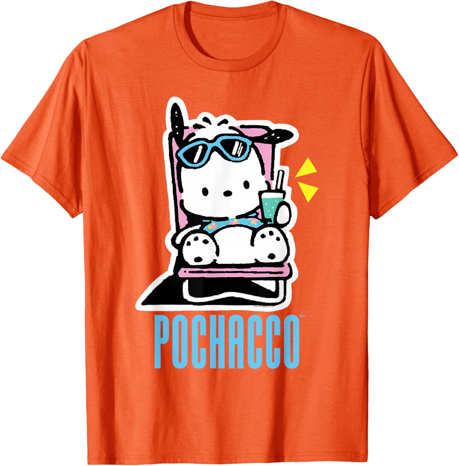 Pochacco Summer Drink T-Shirt for All Ages - Fun and Trendy Design - 19