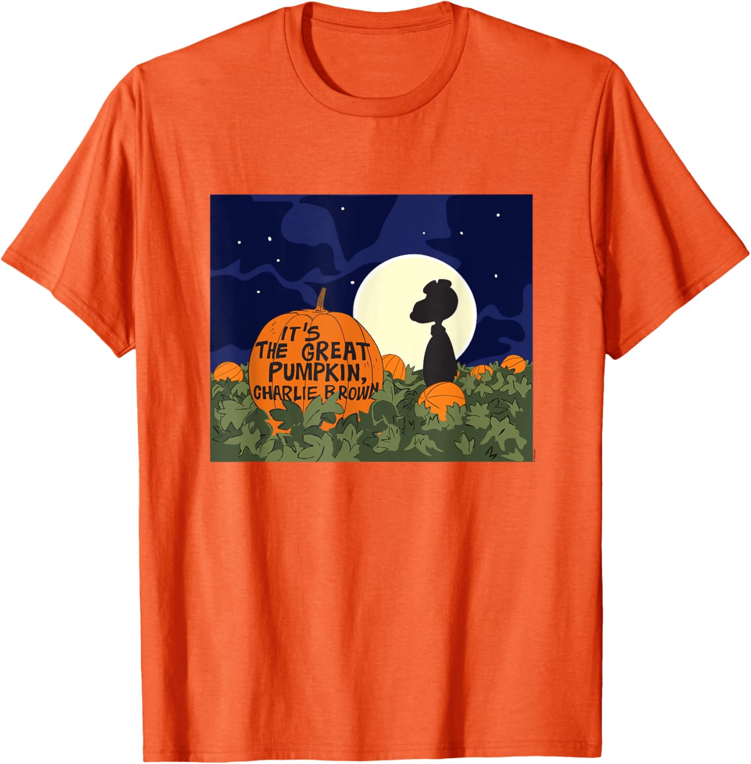 Peanuts Snoopy Its the Great Pumpkin T-Shirt for Fall Celebrations - 6