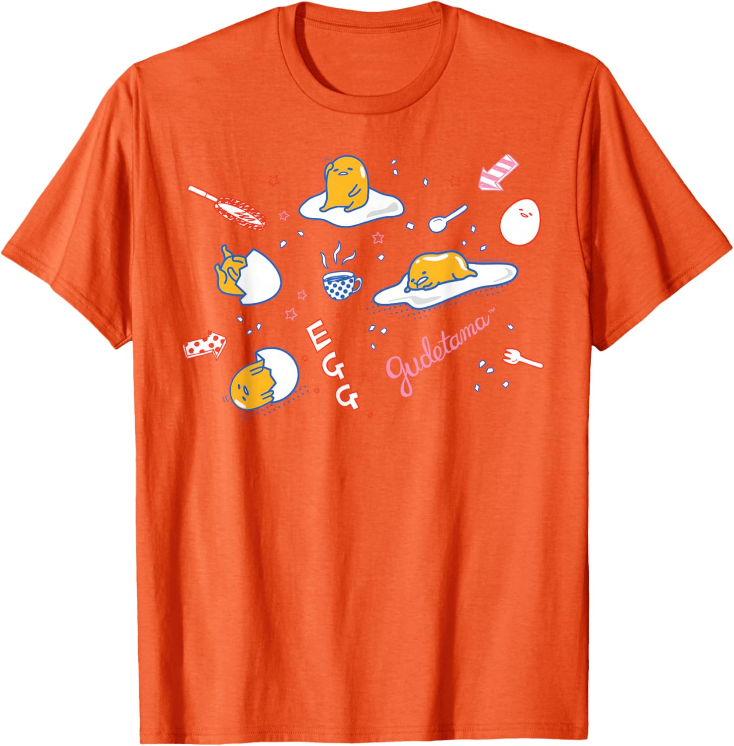 Gudetama Doodle T-Shirt Cute & Comfy for Fans of Lazy Egg Design - 9