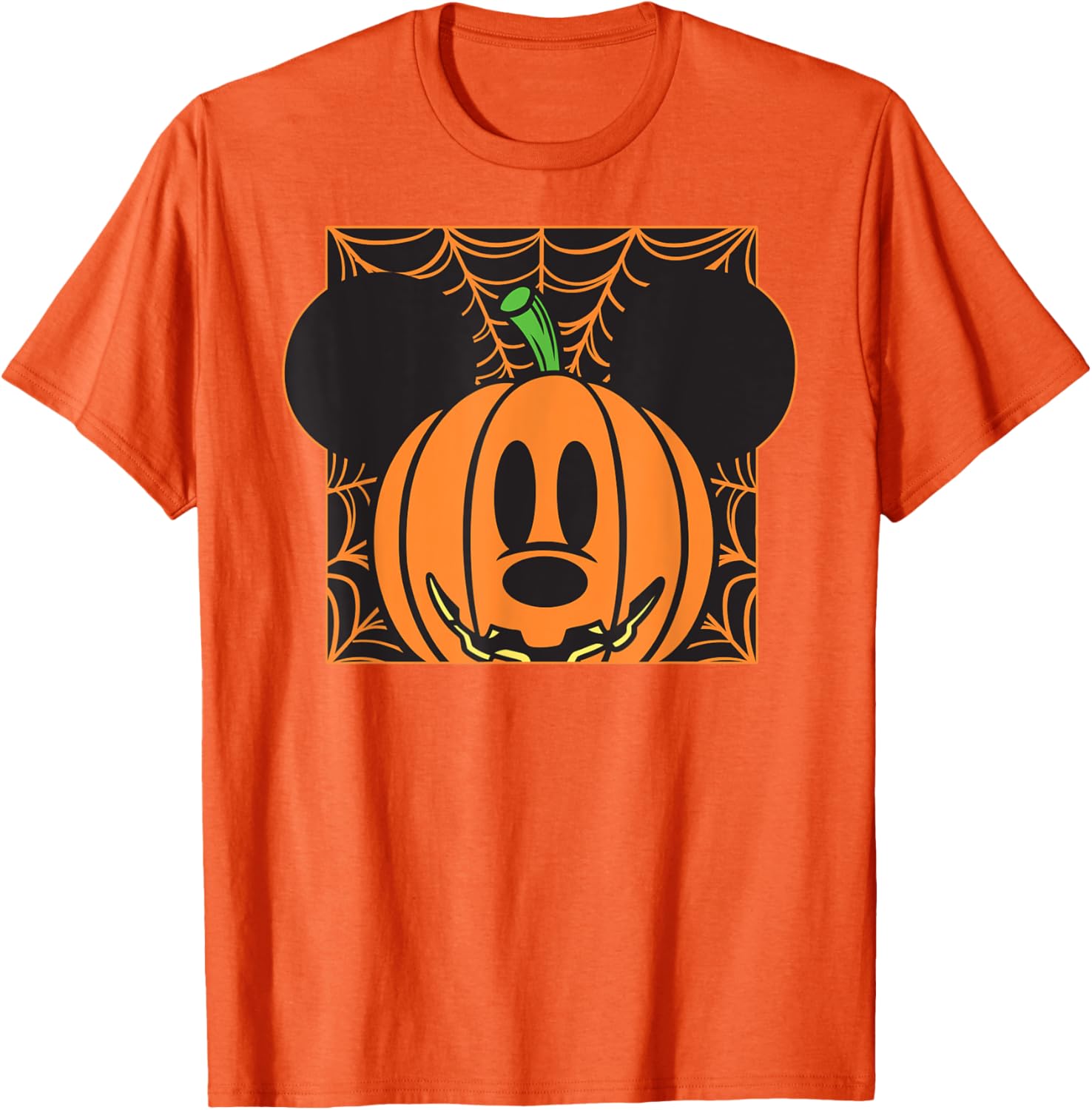 Disney Mickey Mouse Pumpkin Halloween T-Shirt for Fun Festive Style - 3