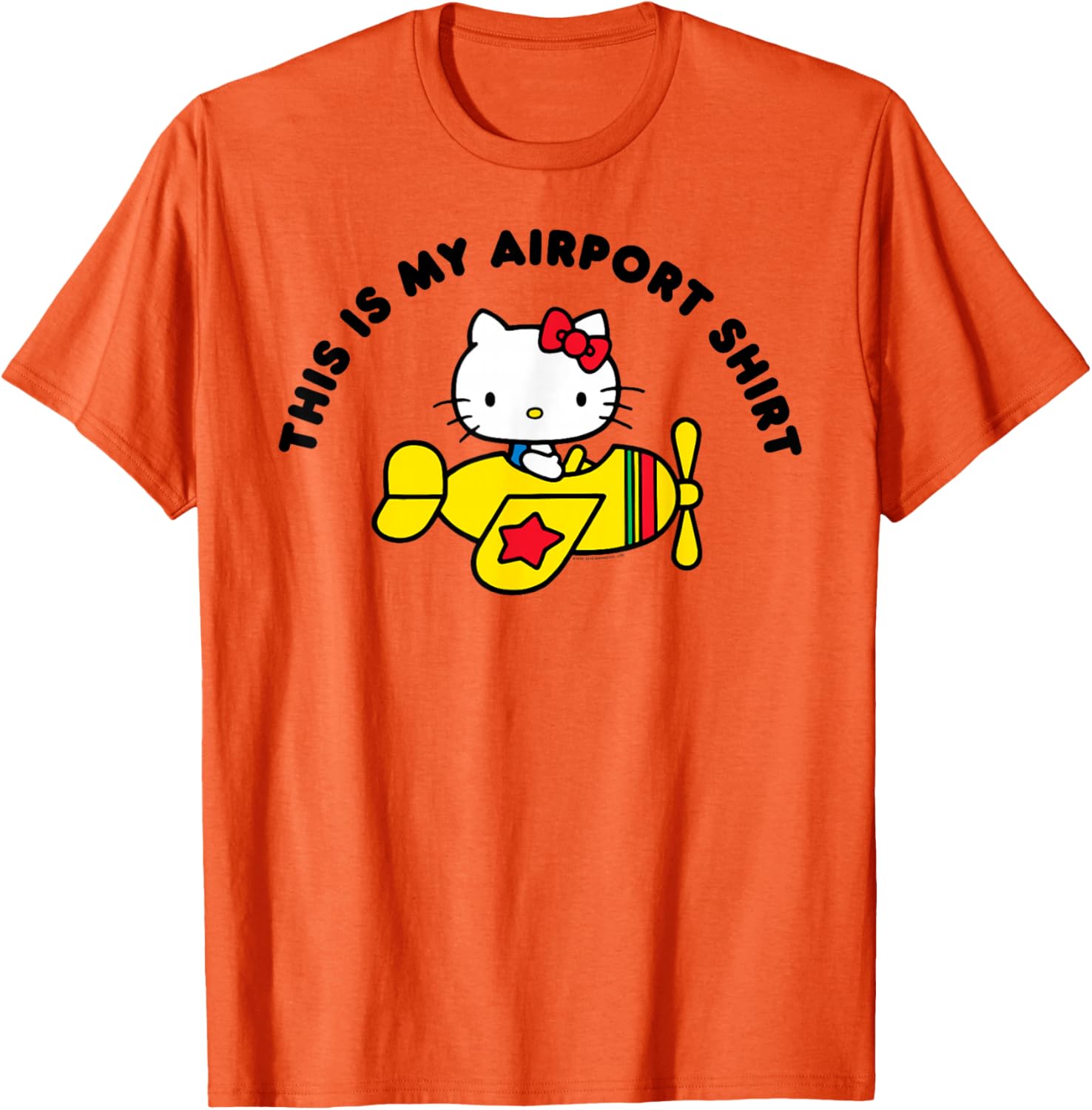 Hello Kitty Airport Tee Shirt Cute Graphic Top for Fans and Travel Lovers - 17
