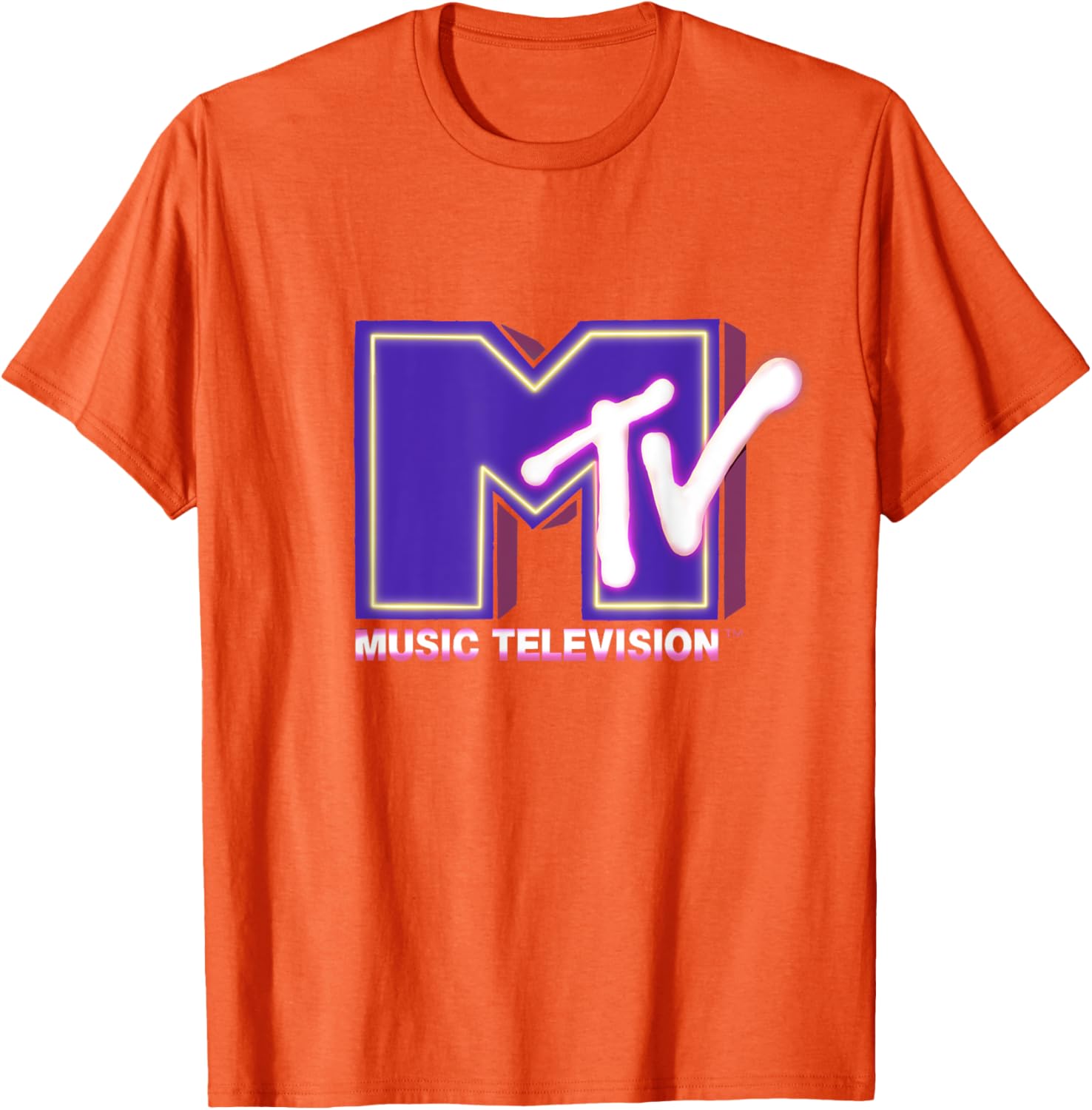 Mademark x MTV Neon Light Logo T-Shirt for Funky Fashion Lovers - 10