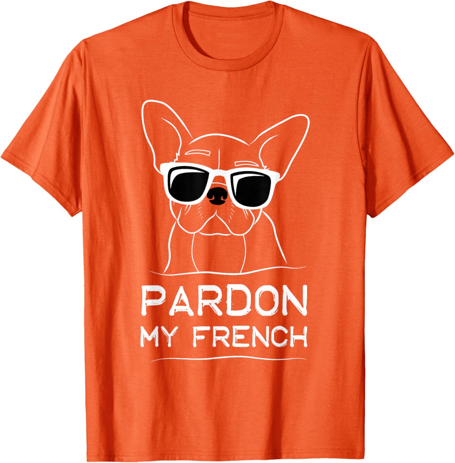 Pardon My French Bulldog T-Shirt Cute Frenchie Dog Lover Apparel - 7