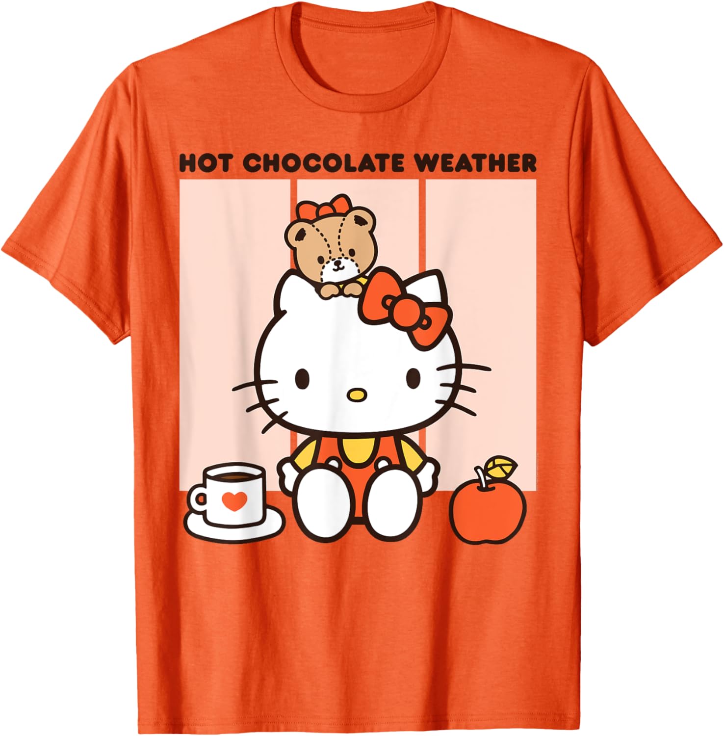 Hello Kitty Hot Chocolate Weather T-Shirt for Cozy Winter Style - 7
