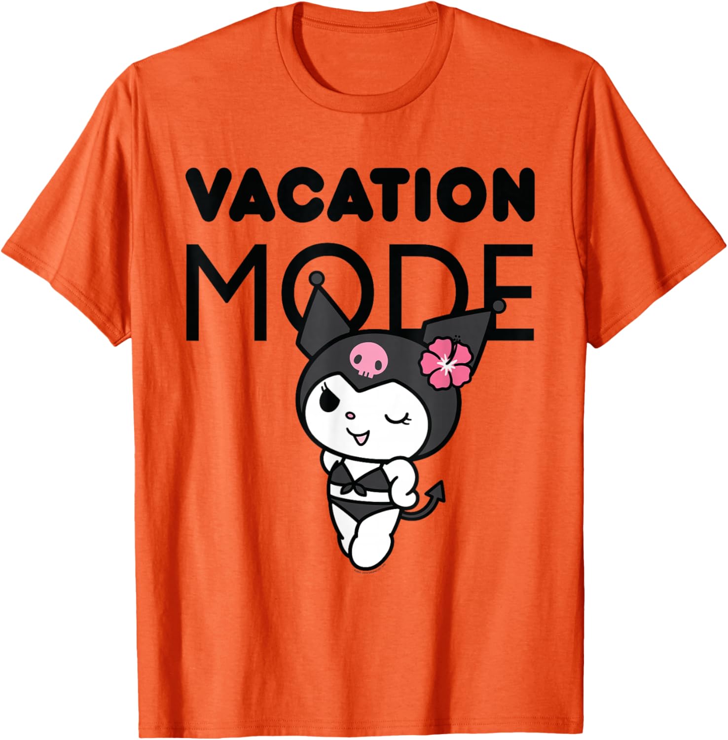 Kuromi Vacation Mode T-Shirt for Fun Summer Outfits and Casual Style - 2