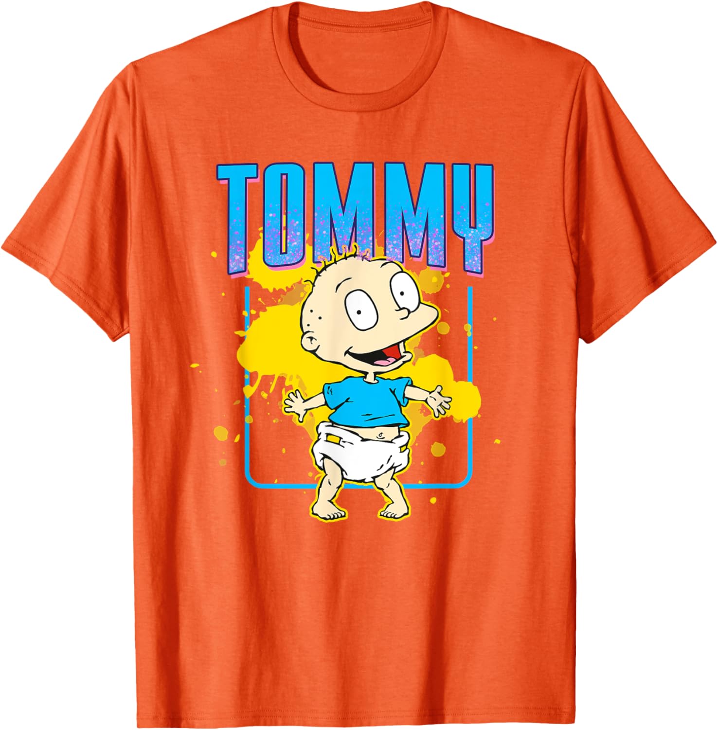 Mademark Rugrats Tommy Pickles T-Shirt Fun Graphic Tee for Kids and Adults - 10