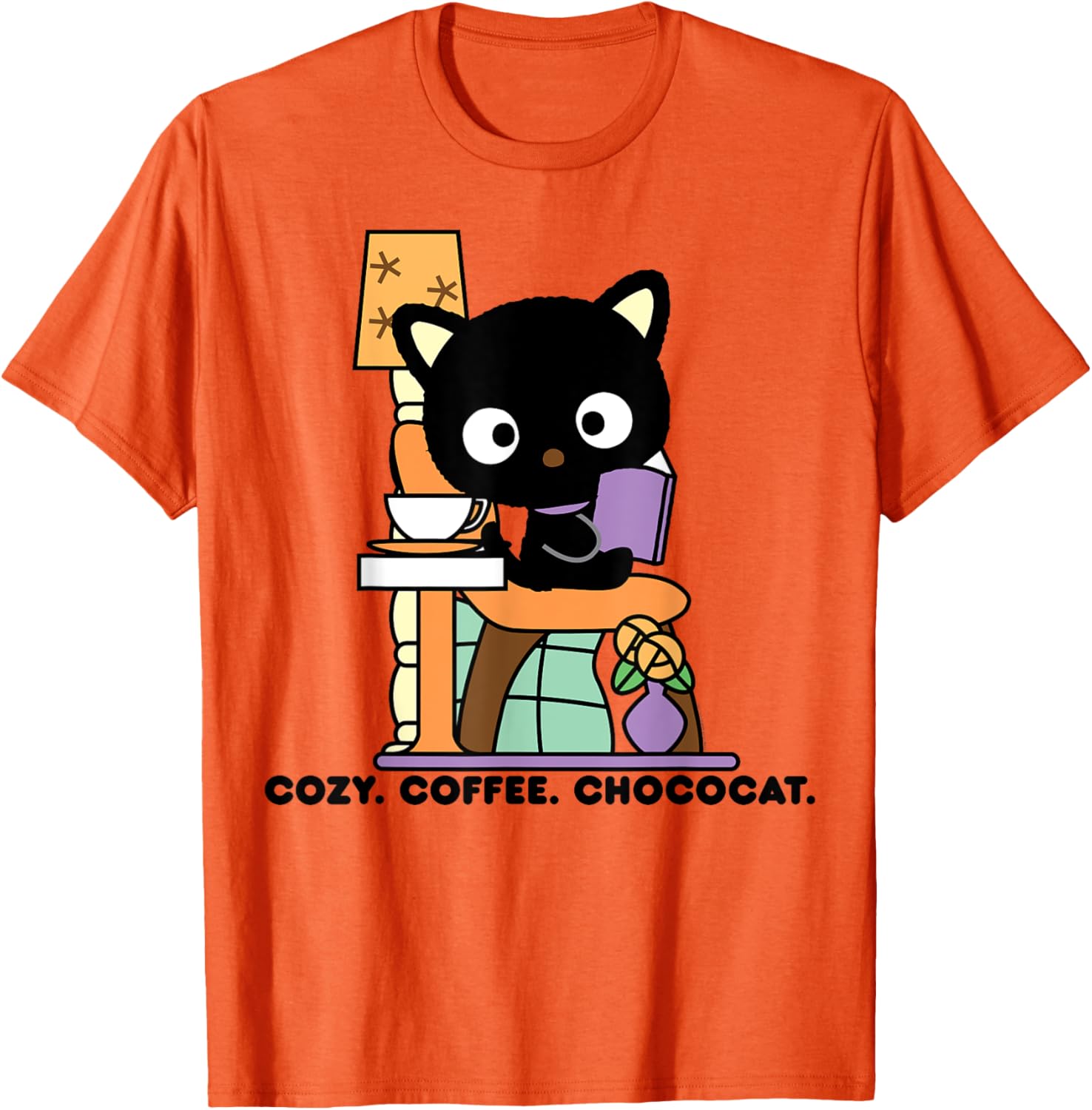 Chococat Cozy Coffee Cafe T-Shirt for Everyone - Fun & Stylish Design - 3