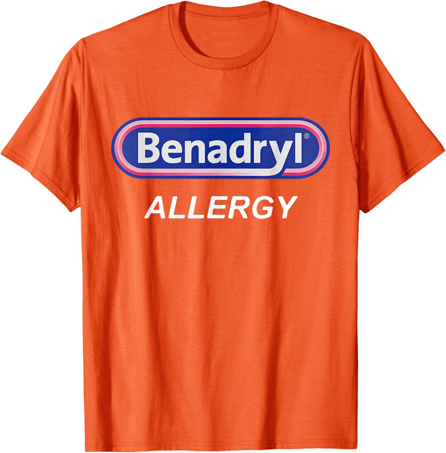 Benadryl Allergy Funny Nurse T-Shirt for Pharmacy Halloween Costume - 3