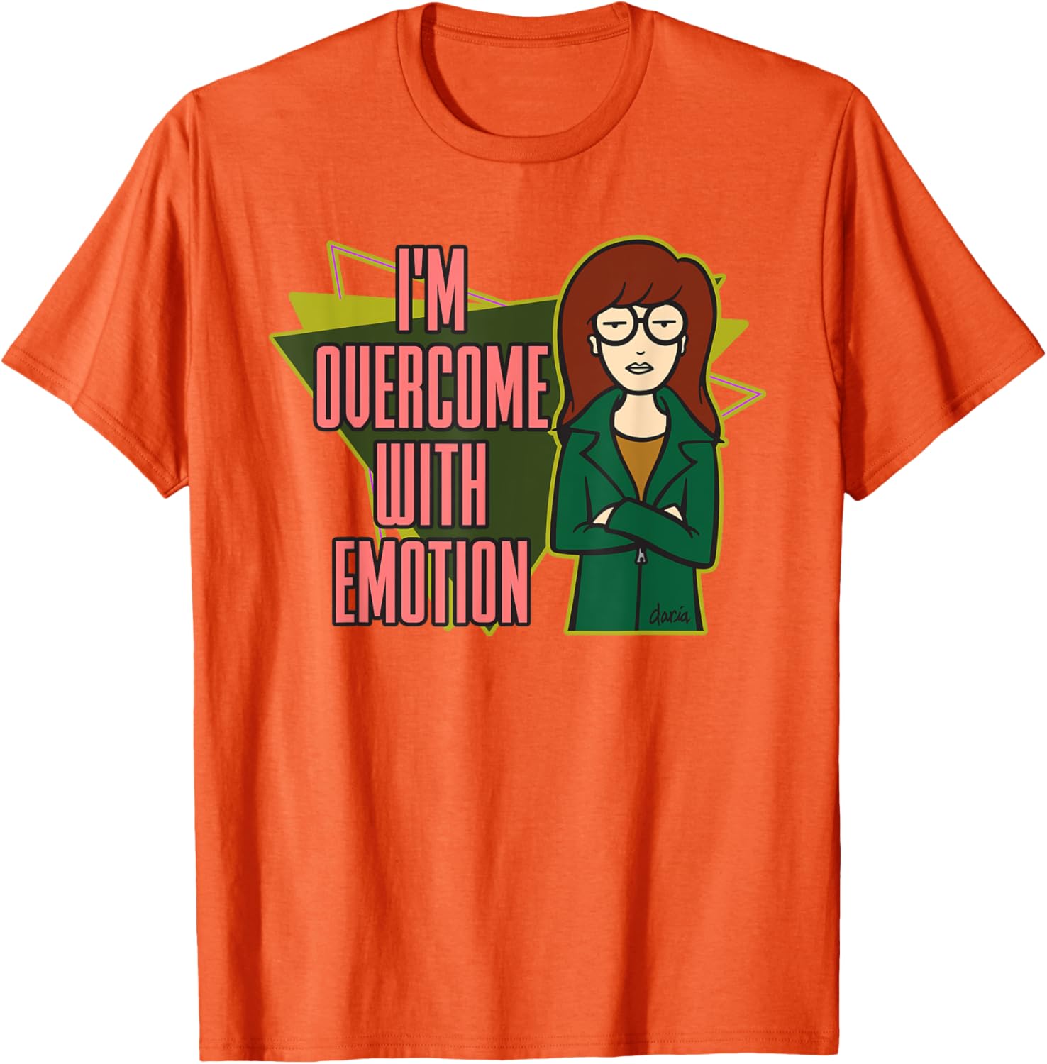 Mademark x Daria Emotion Graphic T-Shirt for Trendy Casual Style - 10