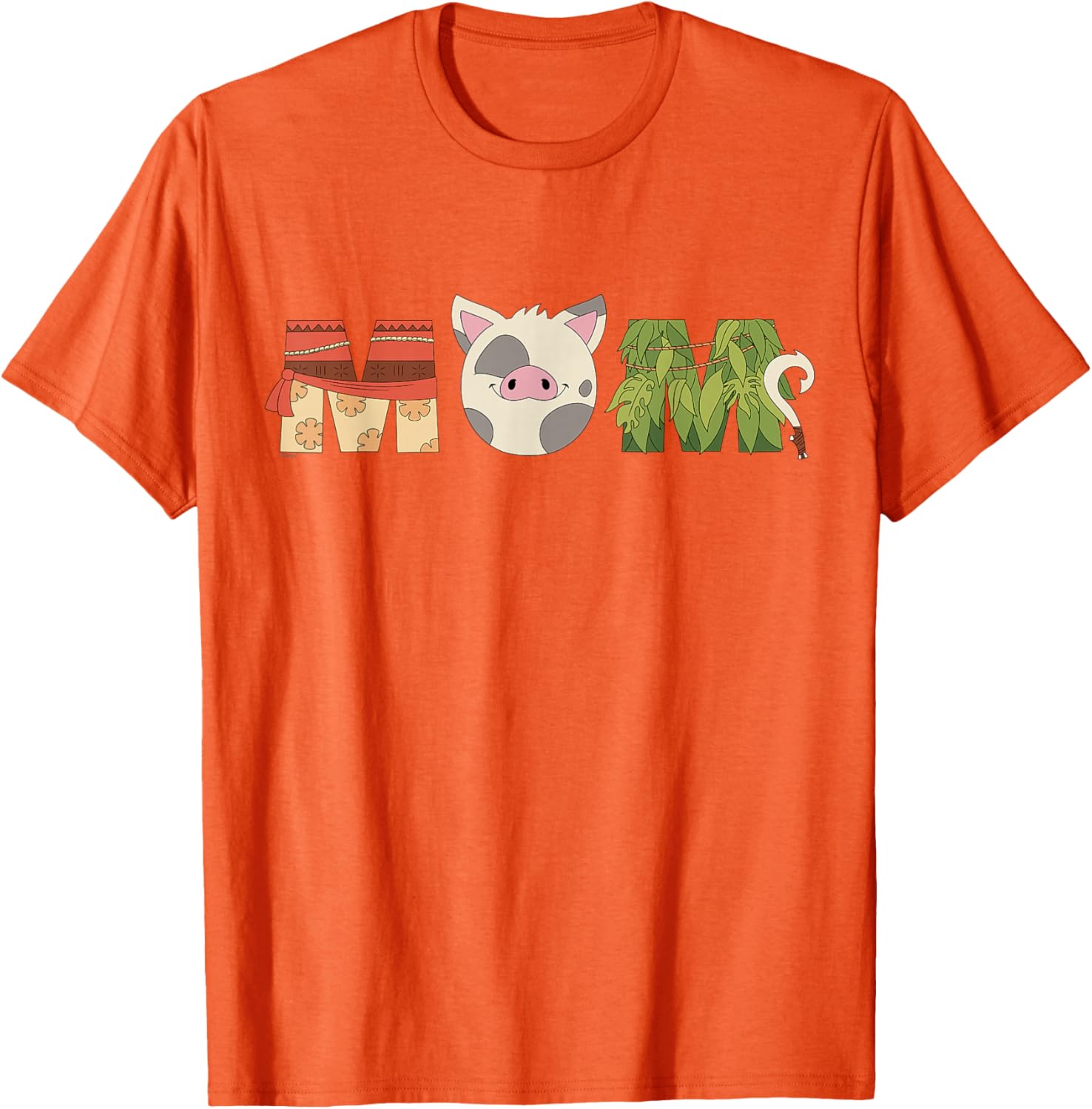 Disney Moana Best Mom T-Shirt featuring Pua and Maui for Mother's Day - 23
