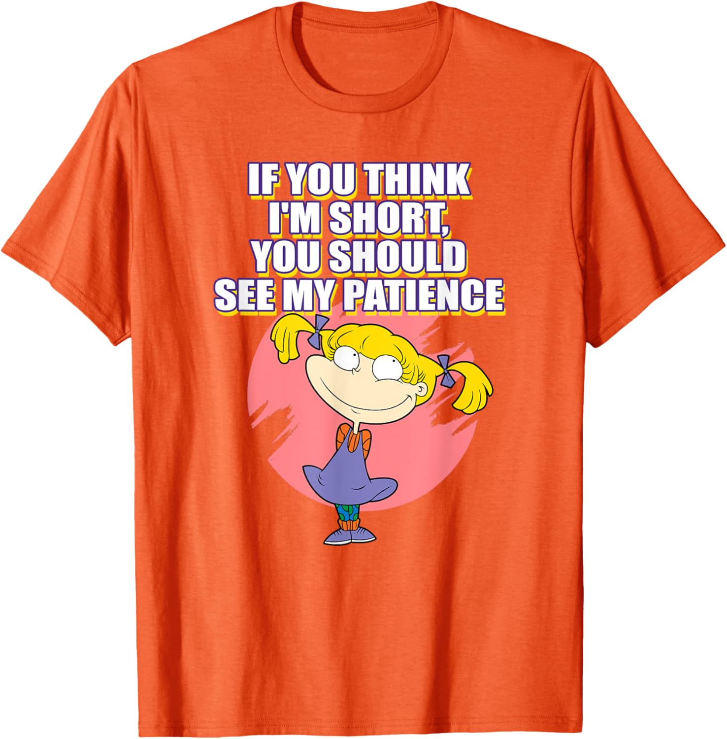 Mademark x Rugrats Angelica Patience T-Shirt for Trendy Kids Fashion - 1