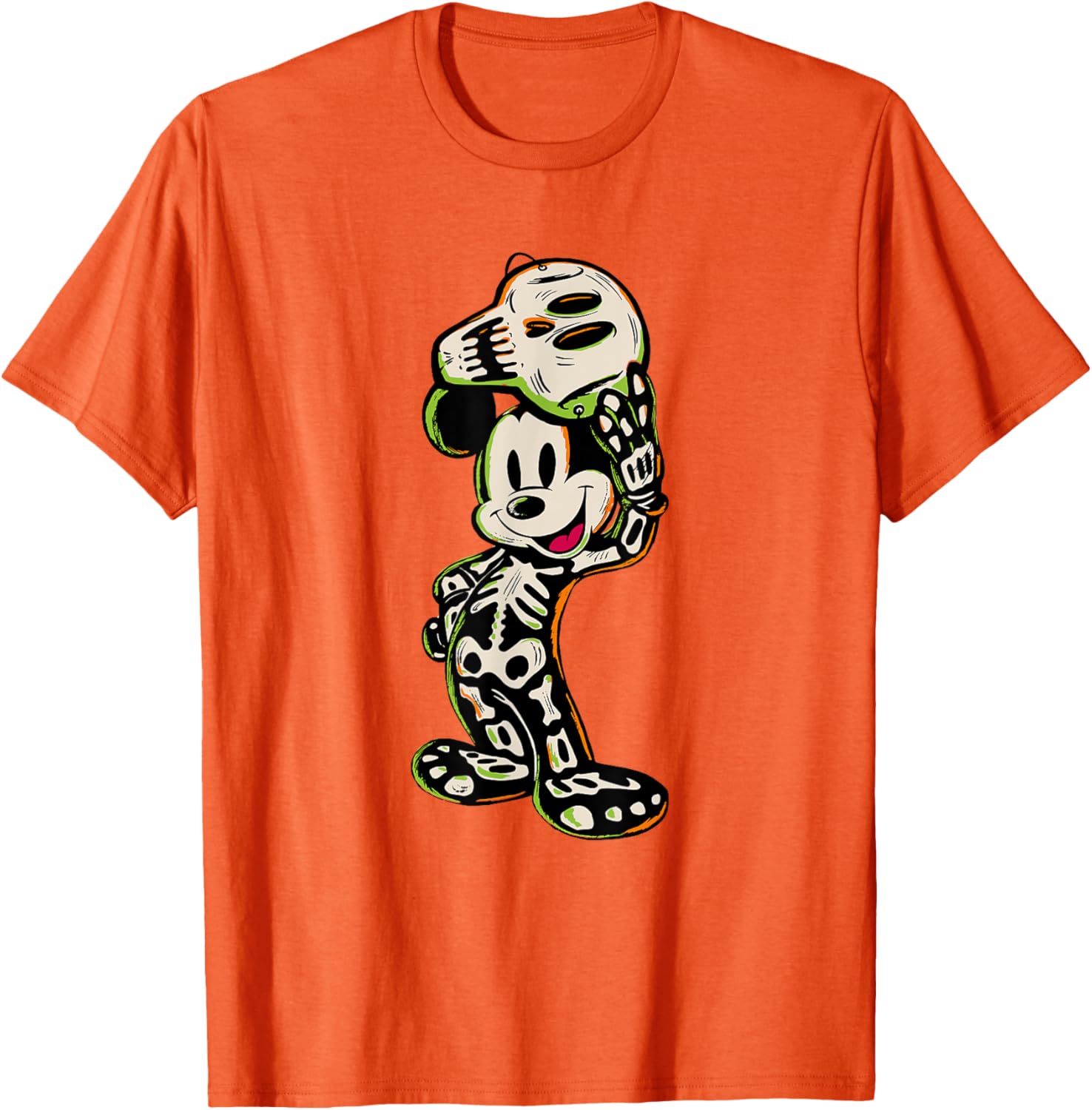 Disney Mickey Skeleton Halloween T-Shirt for Kids and Adults - 3