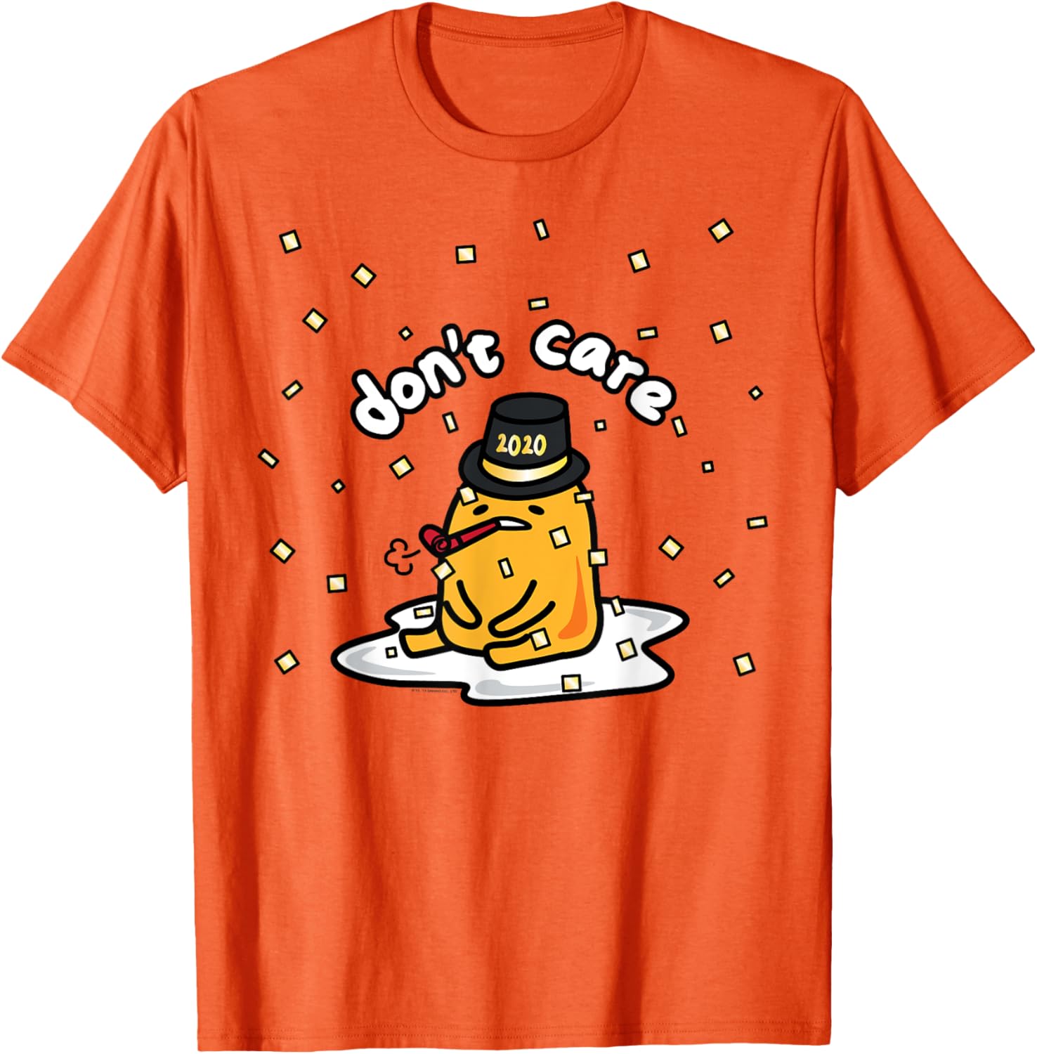 Gudetama Lazy Egg Happy New Year 2020 T-Shirt for Fun Fashion Lovers - 16