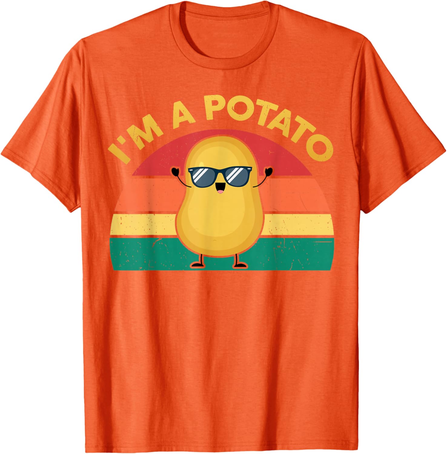 Funny I'm A Potato T-Shirt for Kids - Cute Graphic Tee for Boys and Girls - 4