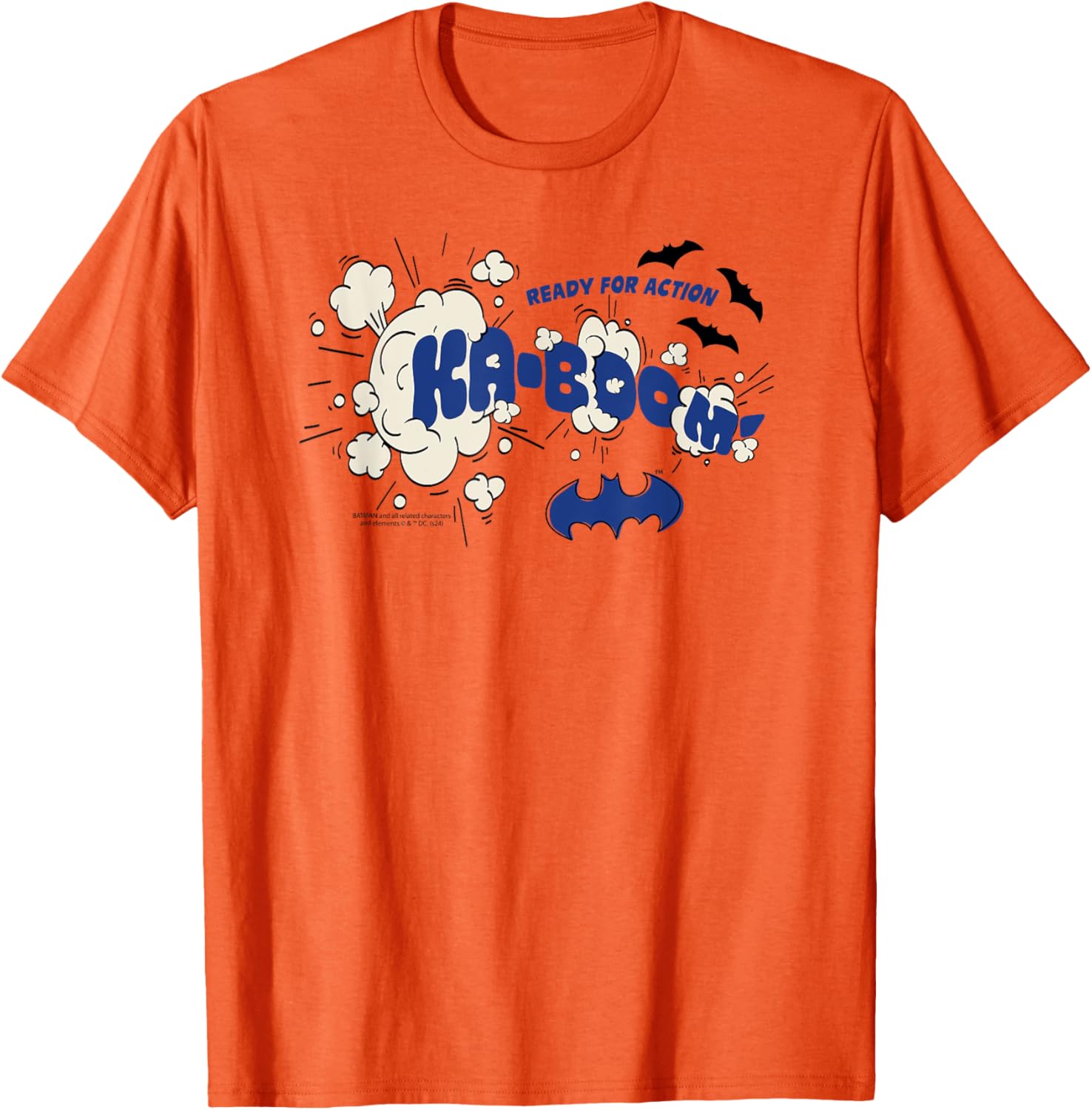 Amazon Essentials Batman Comic Kaboom Ready for Action T-Shirt - 4