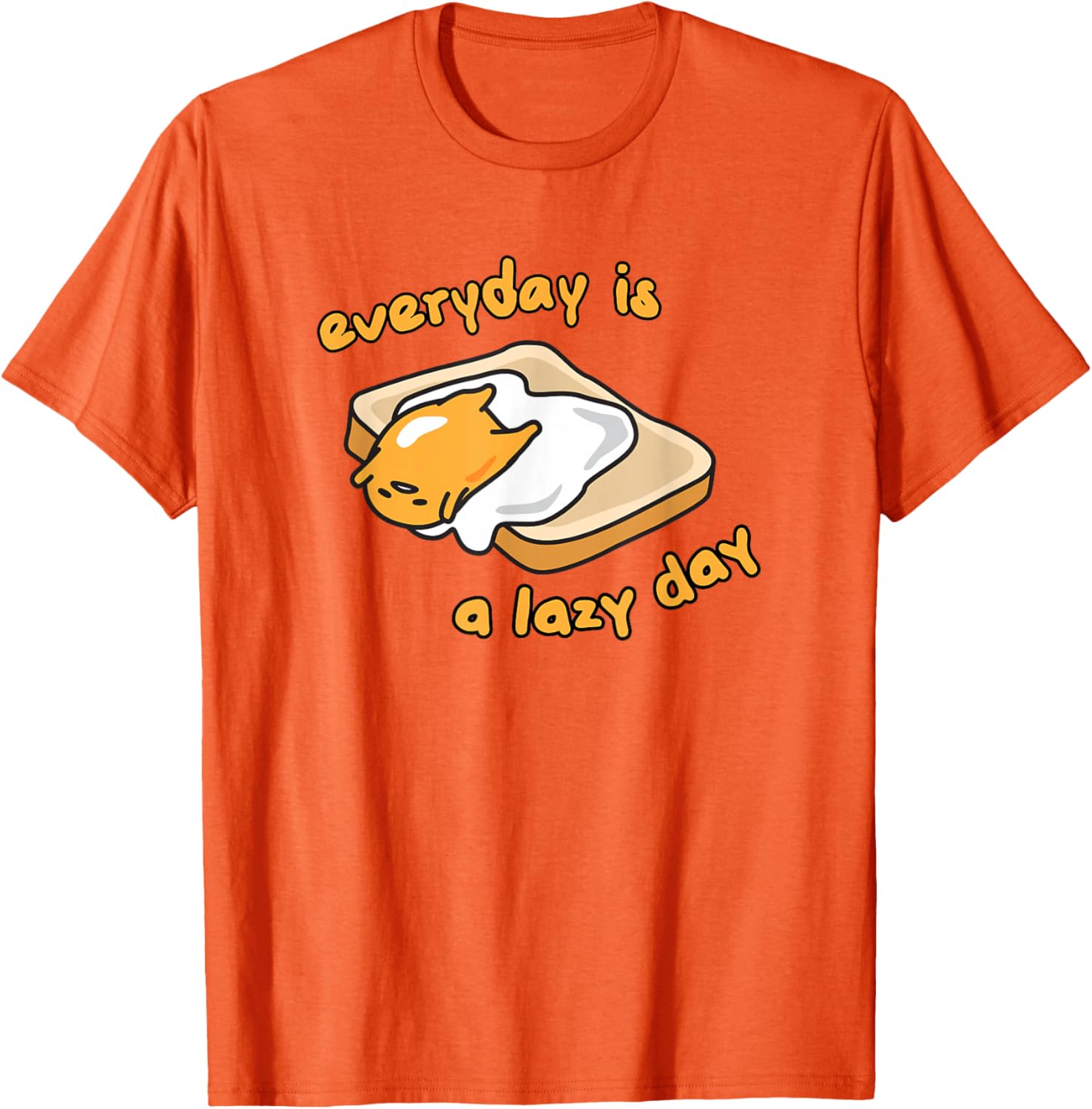 Gudetama Lazy Day T-Shirt for Relaxed Comfort and Fun Style - 4